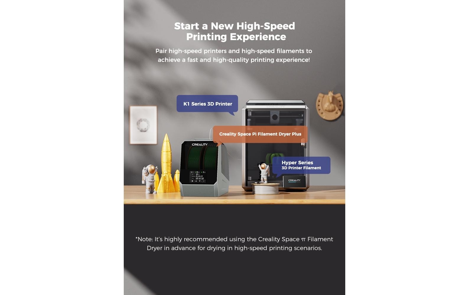 Creality 3D-Drucker »Space Dryer P+«