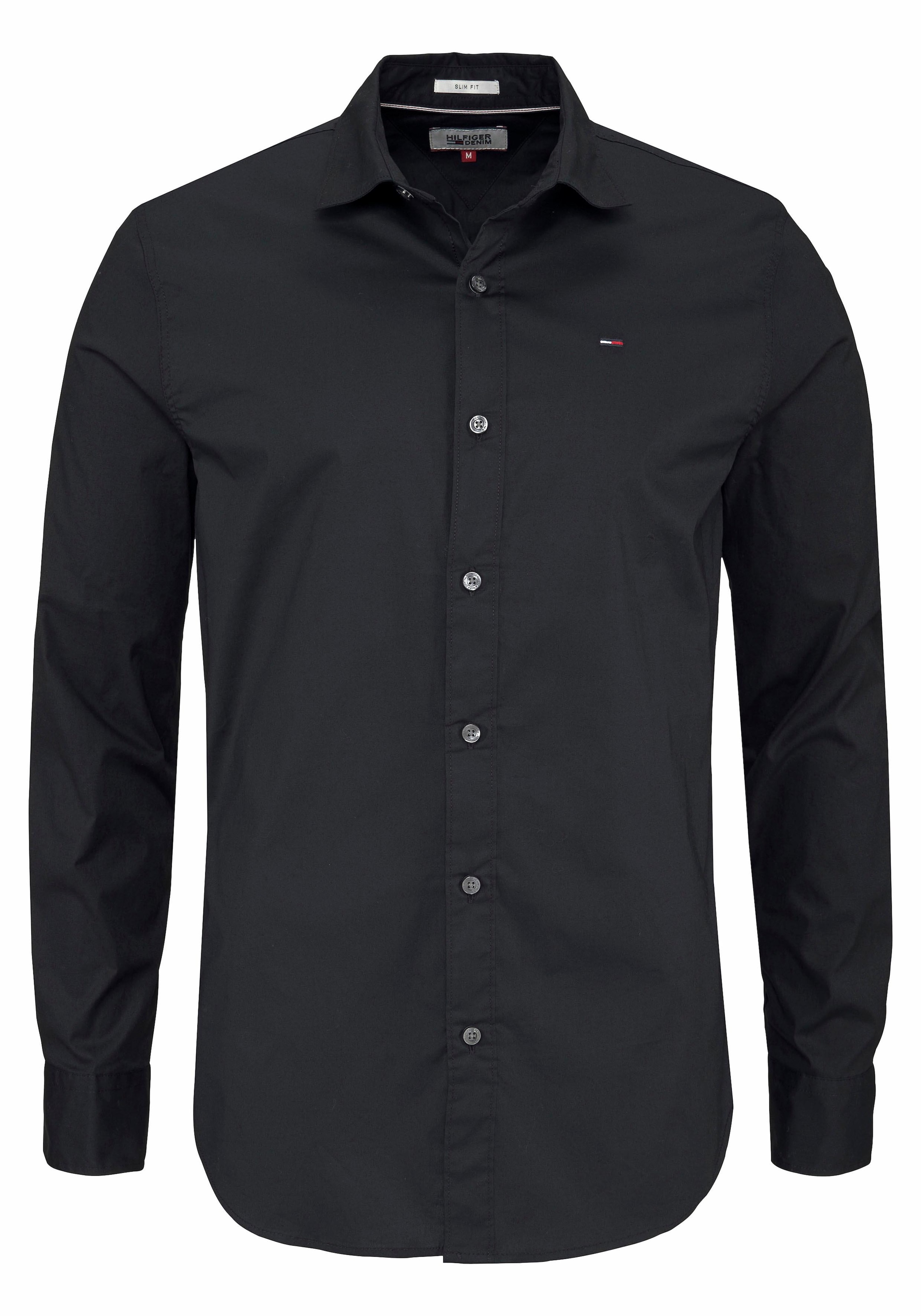 Tommy Jeans Langarmhemd »Sabim Stretch Hemd Shirt«, Stretch Hemd, Premium,  Slim Fit, mit Elasthan online shoppen | Jelmoli-Versand