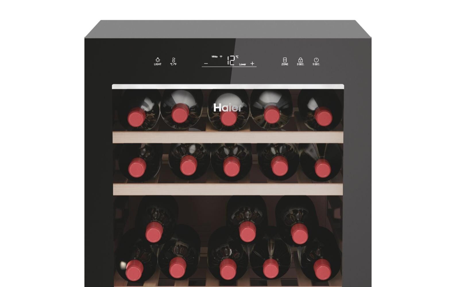 Haier Weintemperierschrank »HWS77GDAU1 R«, für 77 St. Standardflaschen á 075l