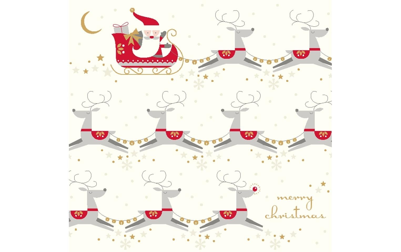 Weihnachtskarte »The Art File Nikolaus«, (6)