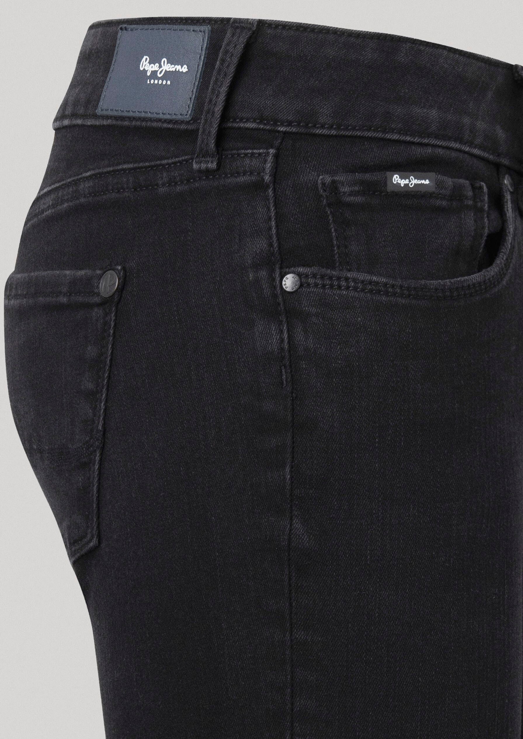 Pepe Jeans Skinny-fit-Jeans »SOHO«, im Jelmoli-Versand 1-Knopf bei online kaufen und 5-Pocket-Stil Schweiz mit Stretch-Anteil Bund
