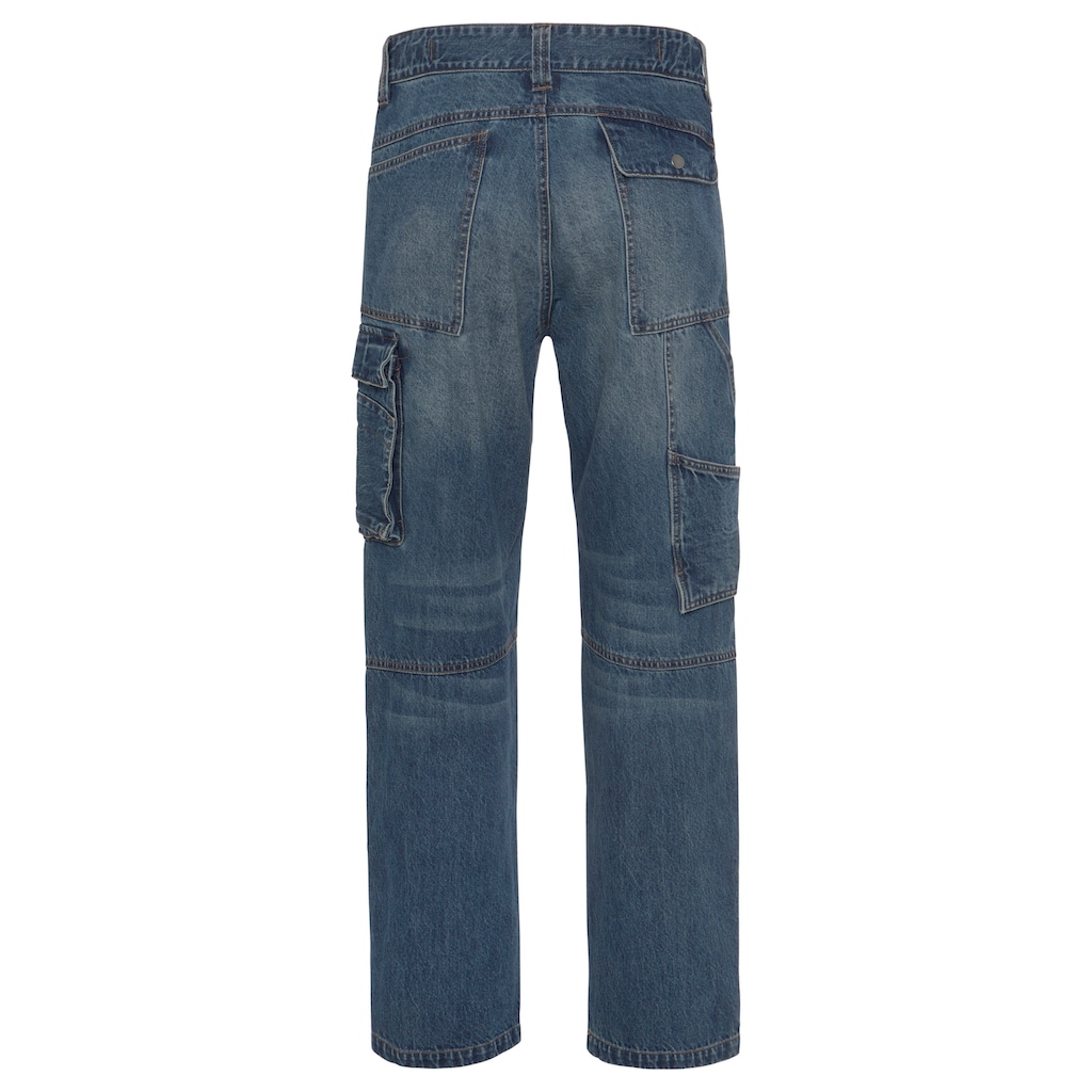 Northern Country Arbeitshose »Multipocket Jeans«, (aus 100% Baumwolle, robuster Jeansstoff, comfort fit)