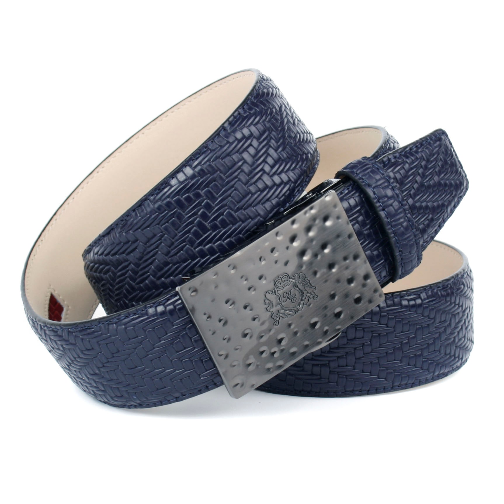 Anthoni Crown Ledergürtel, 4 cm Automatik Ledergürtel Jeans | für shoppen Jelmoli-Versand online