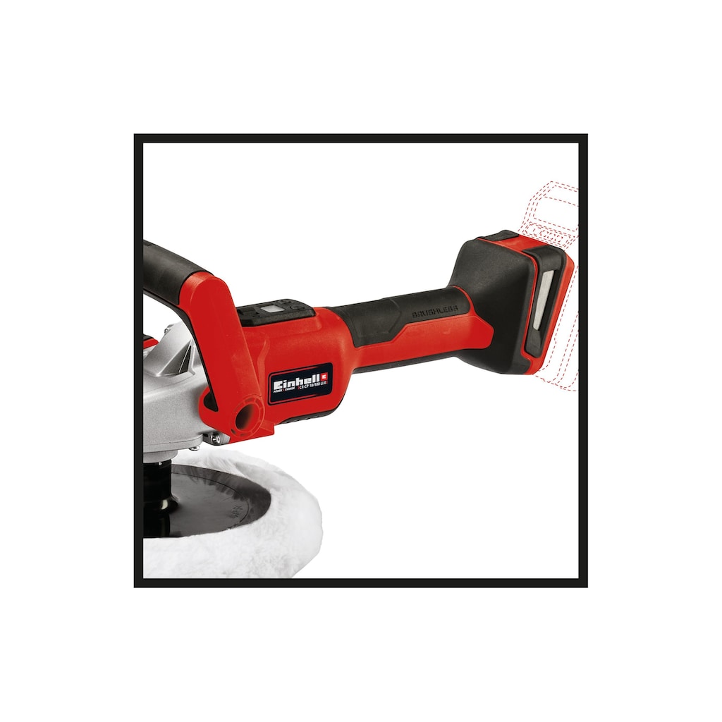 Einhell Akku-Poliermaschine »CE-CP 18/180 Li E-So«