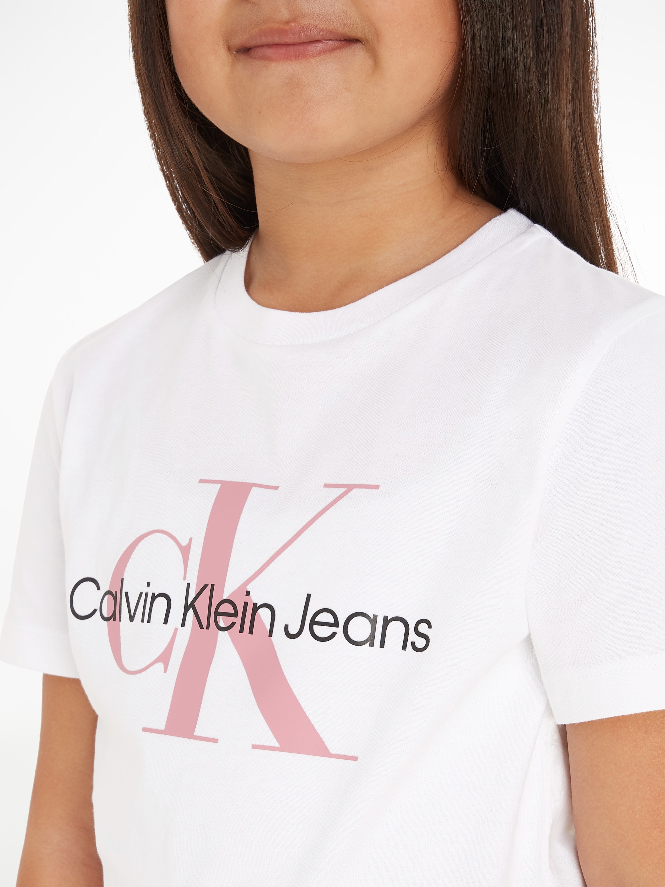 ✵ Calvin Jelmoli-Versand | ordern »CK T-Shirt T-SHIRT« MONOGRAM SS Klein günstig Jeans