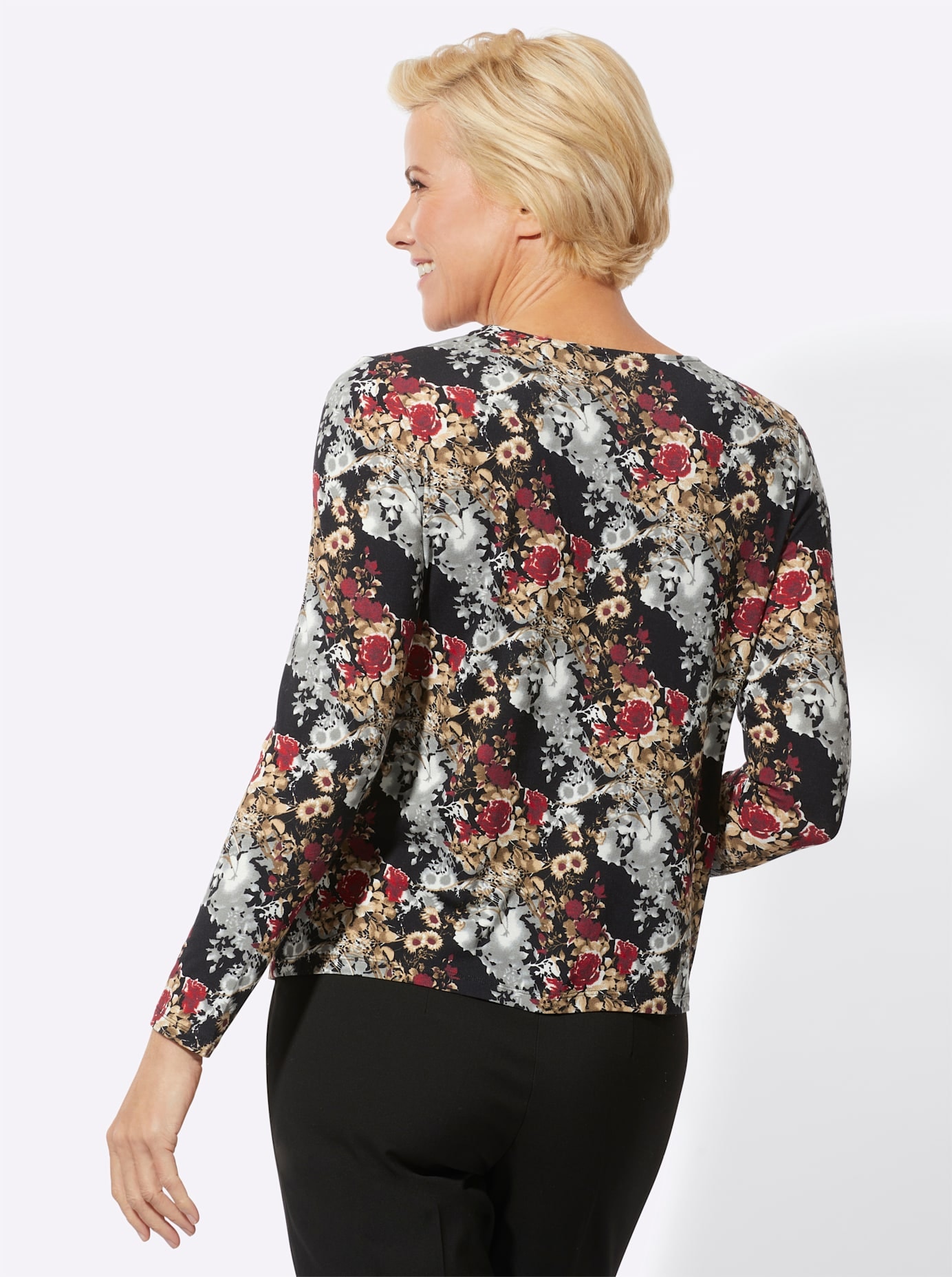 Classic Rundhalsshirt »Rundhals-Shirt«, (1 tlg.)