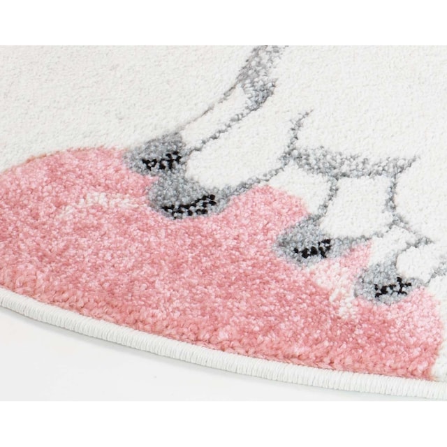 ✵ Carpet City Kinderteppich »Bueno Kids 1450«, rund, Spielteppich, Einhorn,  3D-Effekt, Weicher Flor, Pflegeleicht online ordern | Jelmoli-Versand