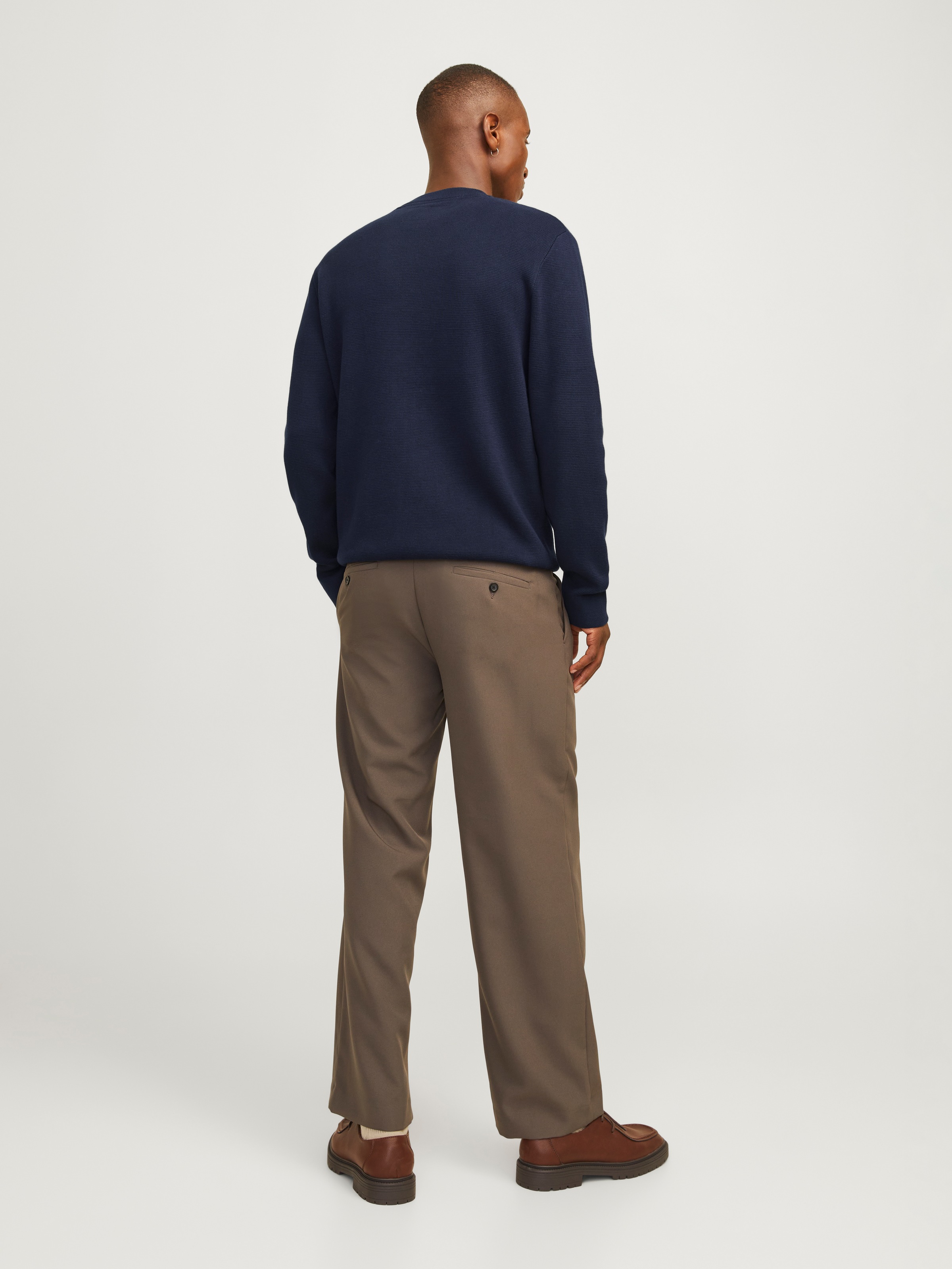 Jack & Jones Rundhalspullover »JPRBLAMARK MERINO KNIT CREW NECK LN«