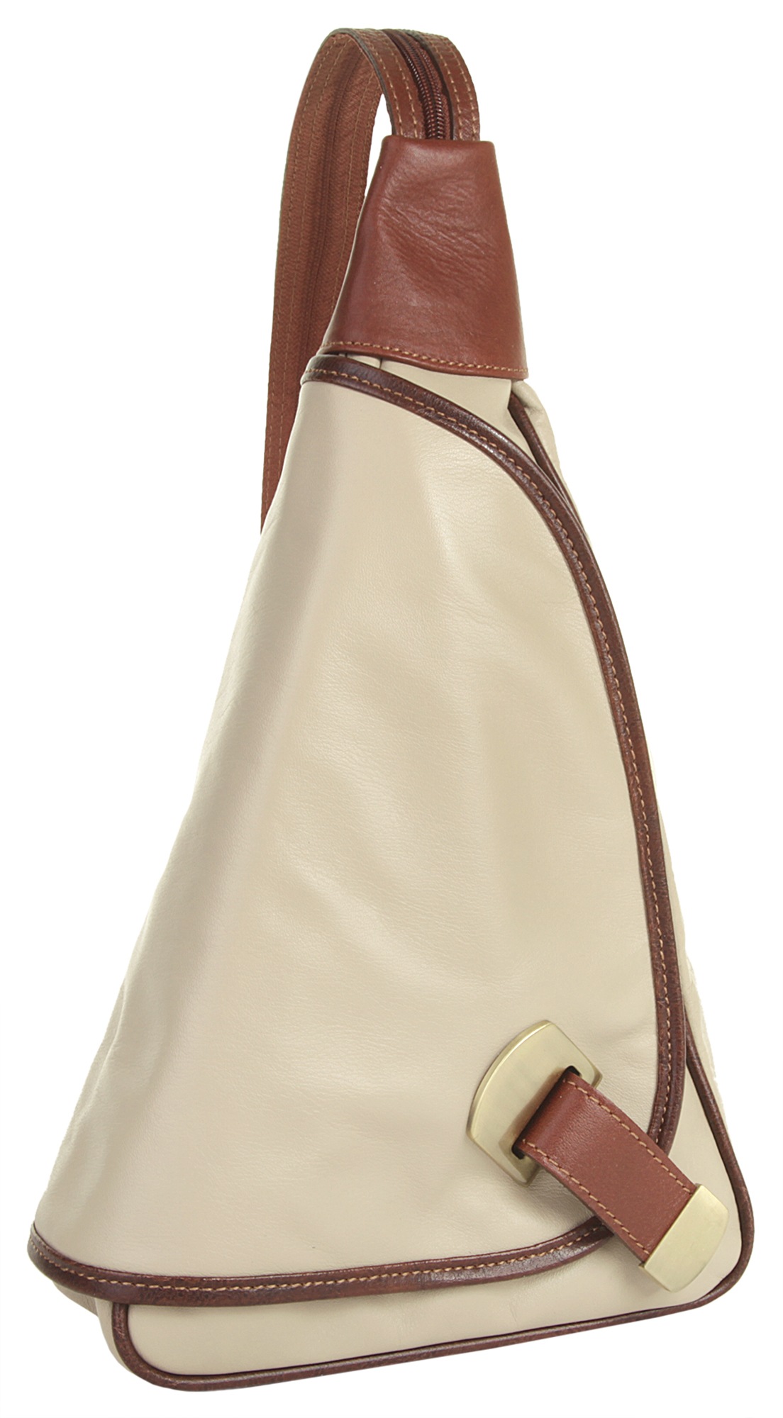 Samantha Look Cityrucksack, echt Leder, Made in Italy