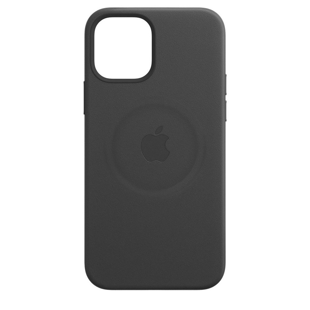 Apple Smartphone-Hülle »Apple iPhone 12 Mini Leder Case Mag Black«, iPhone 12 Mini, 13,7 cm (5,4 Zoll), MHKA3ZM/A