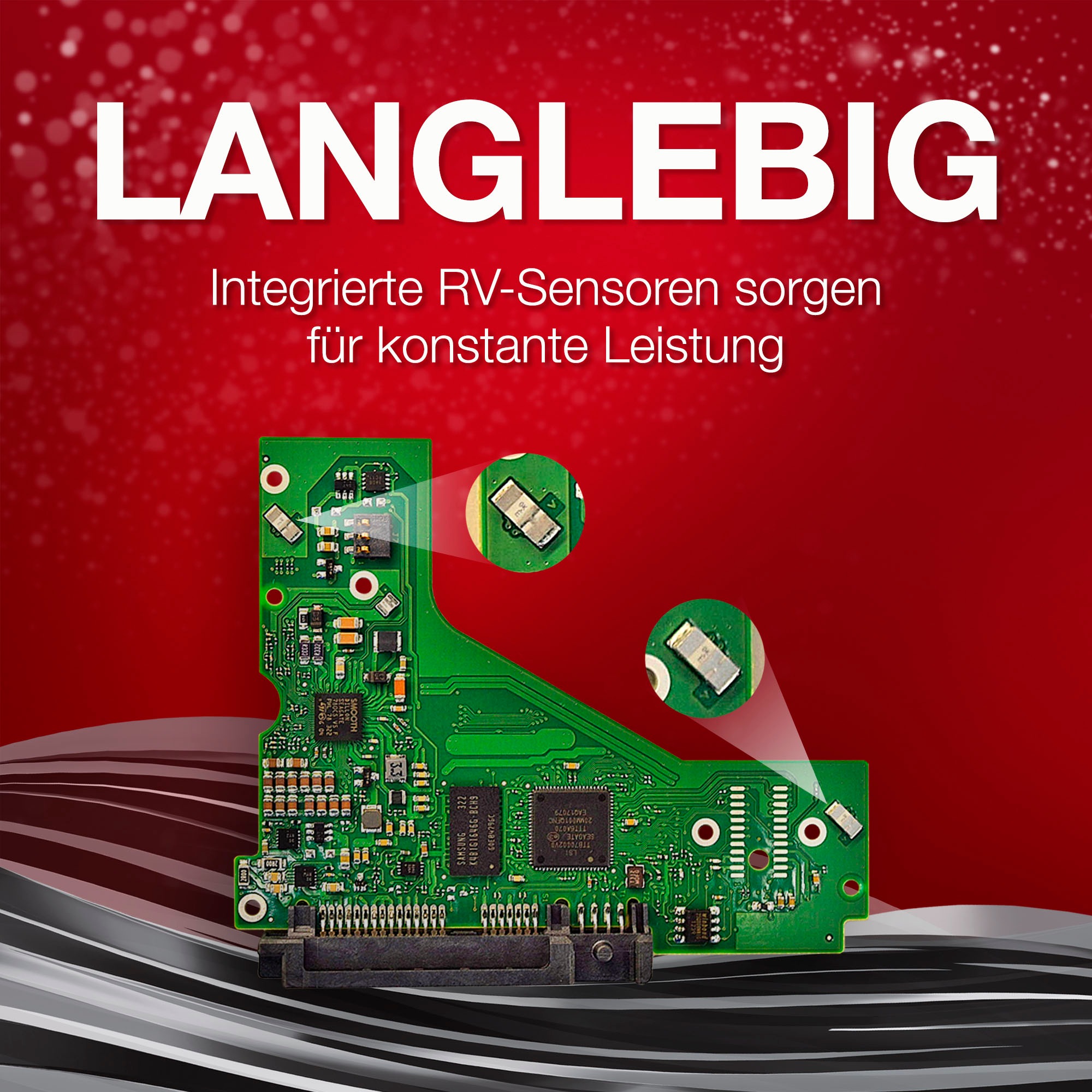 Seagate HDD-Festplatte »IronWolf Pro«, 3,5 Zoll, Anschluss SATA III, Bulk, inkl. 3 Jahre Rescue Data Recovery Services