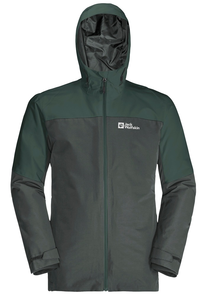 Jack Wolfskin 3-in-1-Funktionsjacke »GLAABACH 3IN1 JKT M«, mit Kapuze