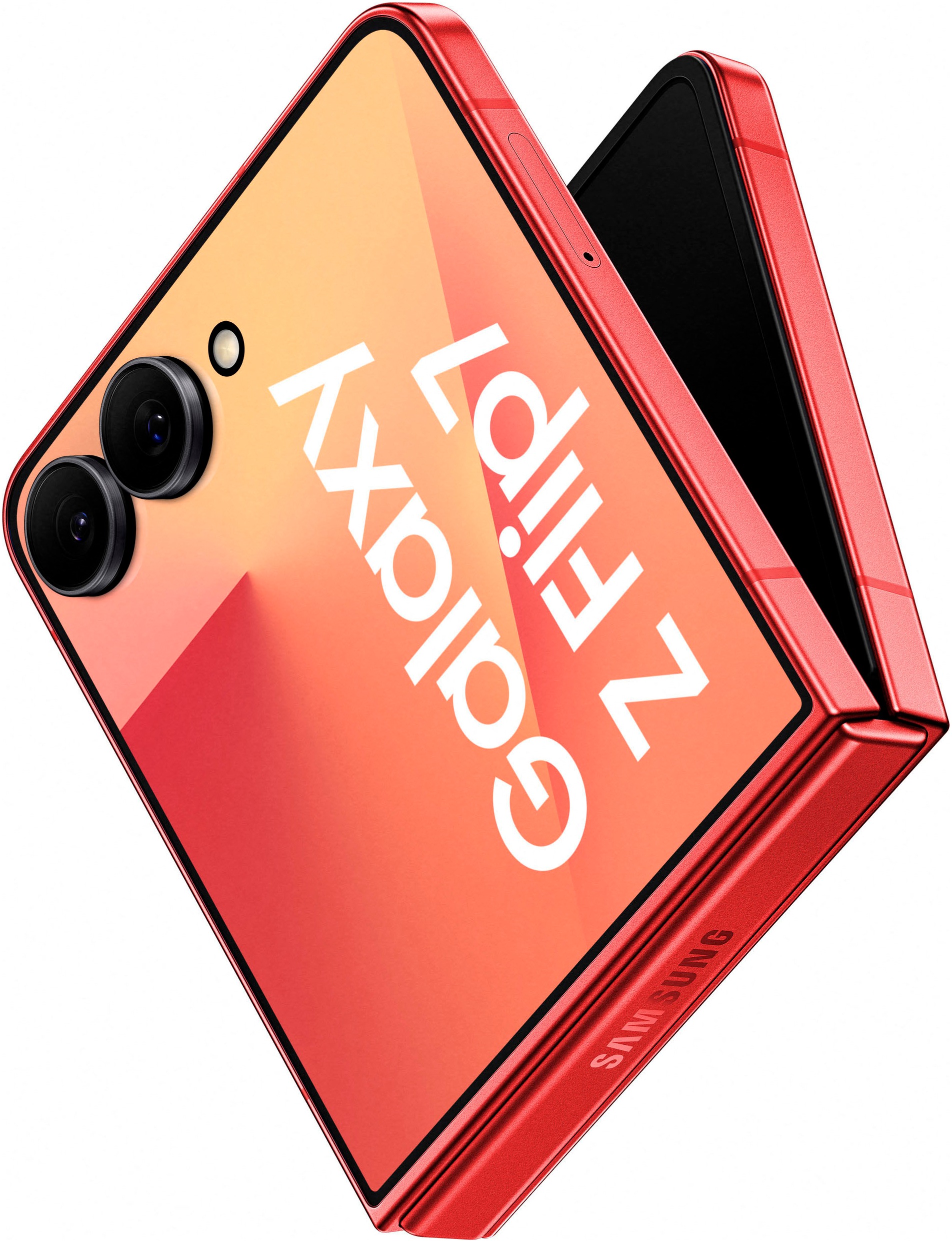 Samsung Smartphone »Galaxy Z Flip 7«, Coral Red