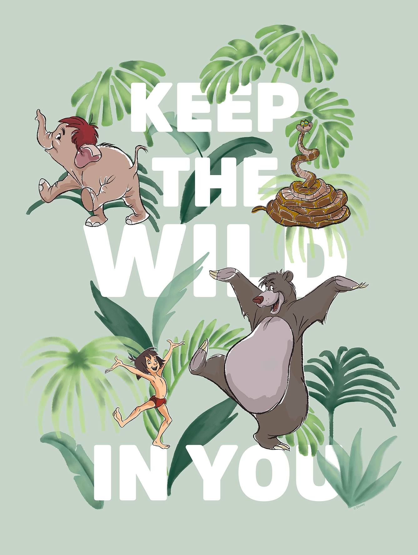 ✵ Komar Poster Disney, Book St.), Jelmoli-Versand Wohnzimmer | Keep entdecken »Jungle Kinderzimmer, günstig the Schlafzimmer, (1 Wild«