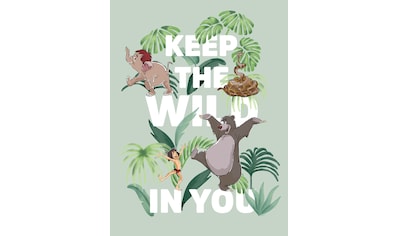 Komar Poster »Jungle Book Keep the Wild«, Disney kaufen