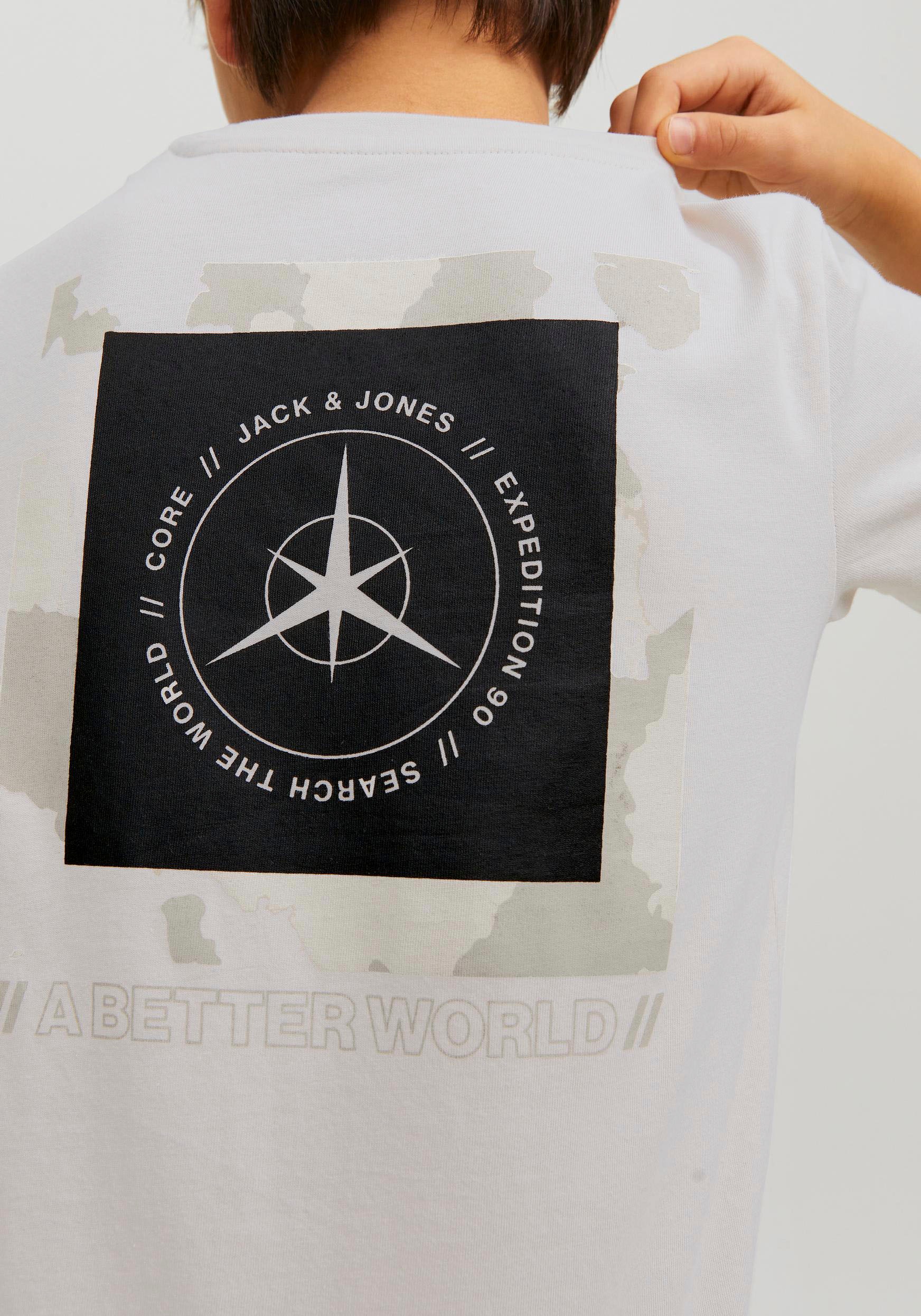 ✵ Jack & Jones Junior T-Shirt »JCOFILO TEE SS CREW NECK SN JNR« online  entdecken | Jelmoli-Versand