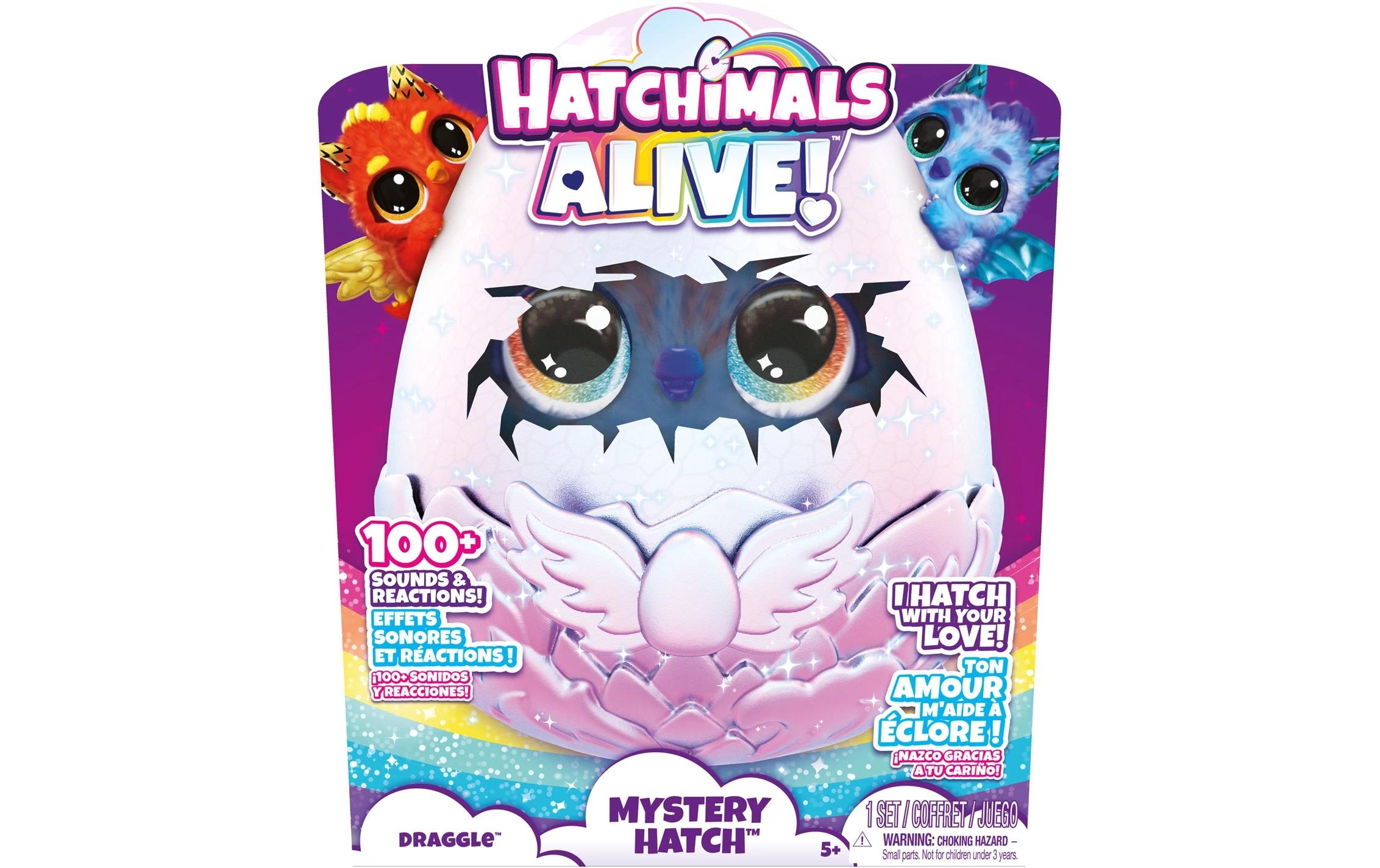 Spielwelt »Spinmaster Hatchimals Secret Hatch Draggle Alive assortiert«