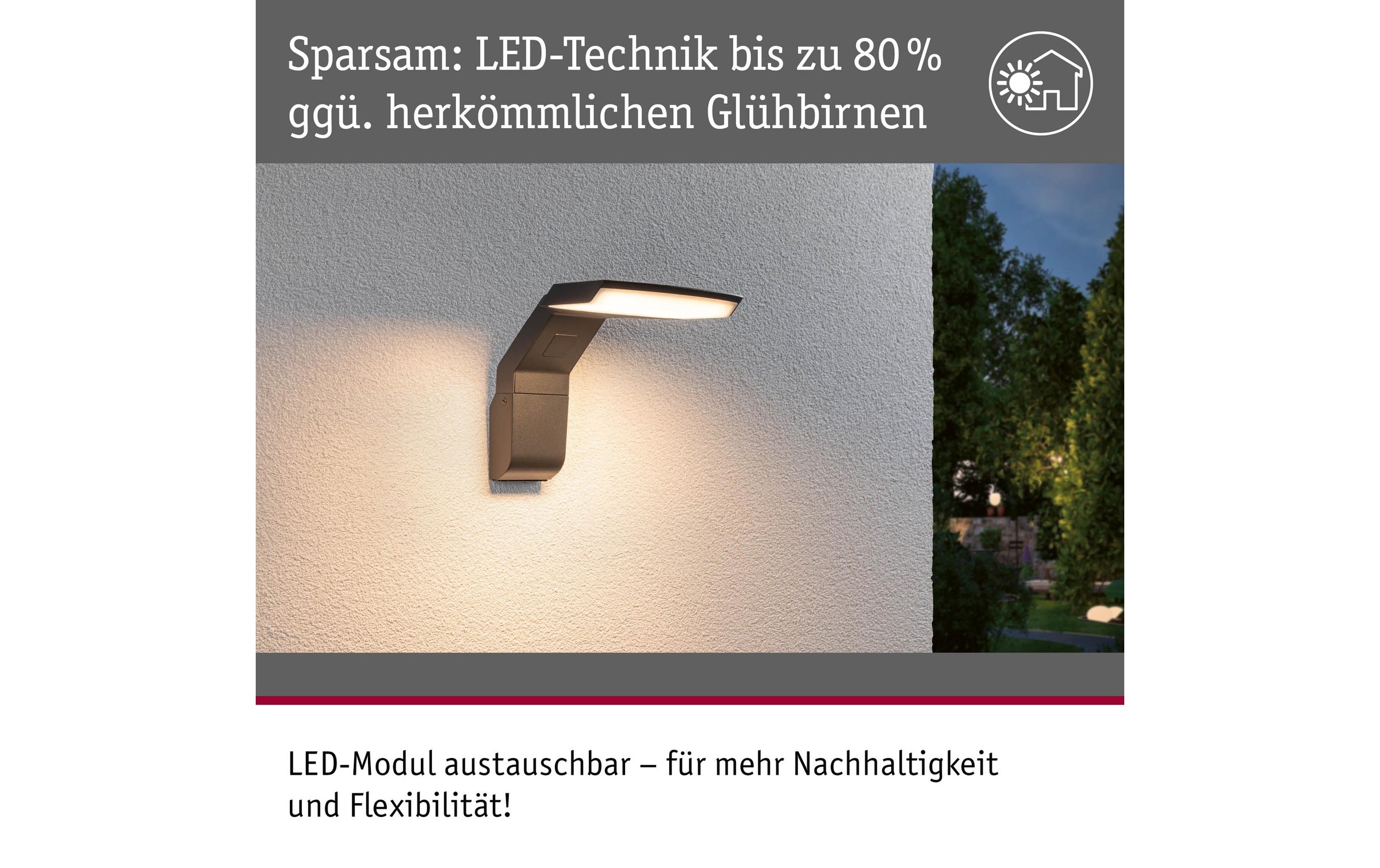 Paulmann LED Wandleuchte »Zerena 3000K«