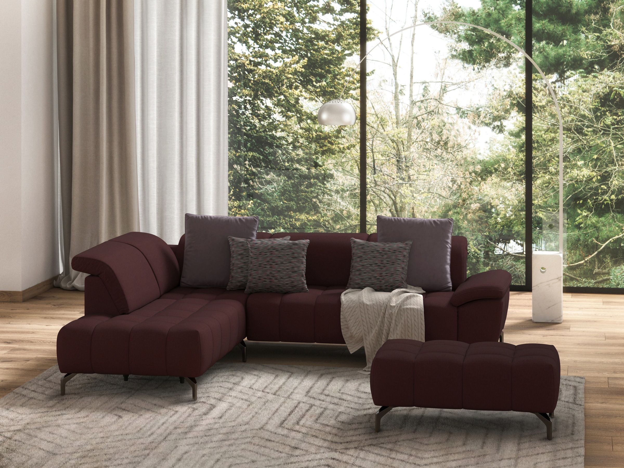 sit&more Hocker »Cool«, mit schwarzen Füssen