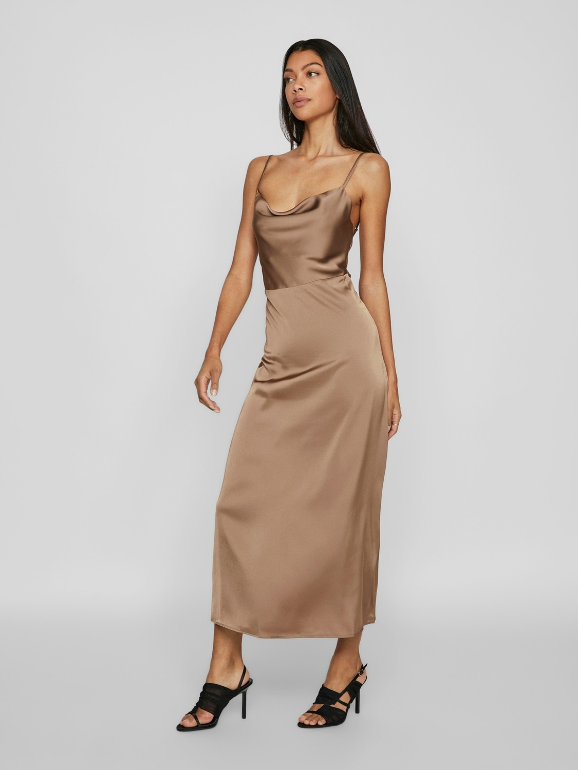 Vila Trägerkleid »VIRAVENNA STRAP ANKLE DRESS - NOOS«