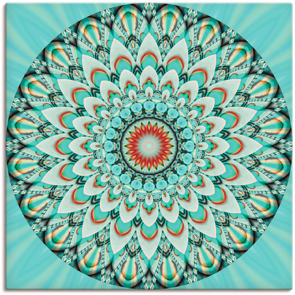 Artland Wandbild »Mandala Integrität«, Muster, (1 St.)
