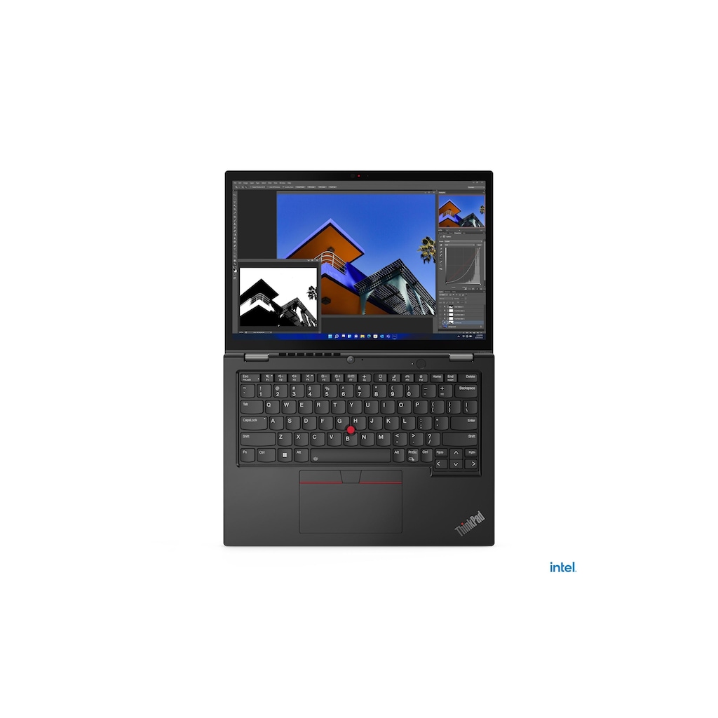 Lenovo Convertible Notebook »ThinkPad L13 Yoga G«, 33,64 cm, / 13,3 Zoll, Intel, Core i5, Iris Xe Graphics, 512 GB SSD