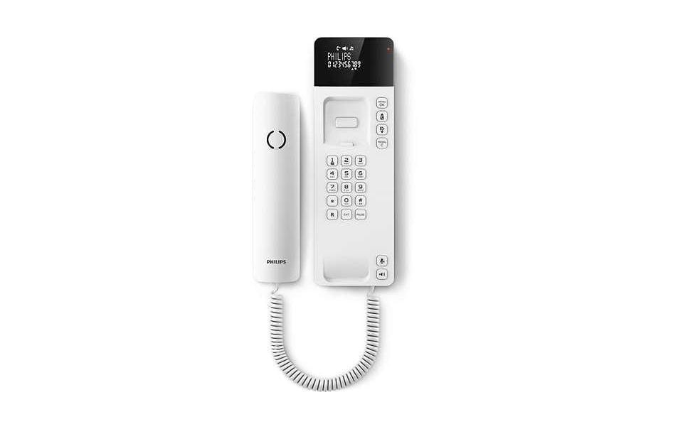 Philips Festnetztelefon »Philips SCALA M110W Weiss«