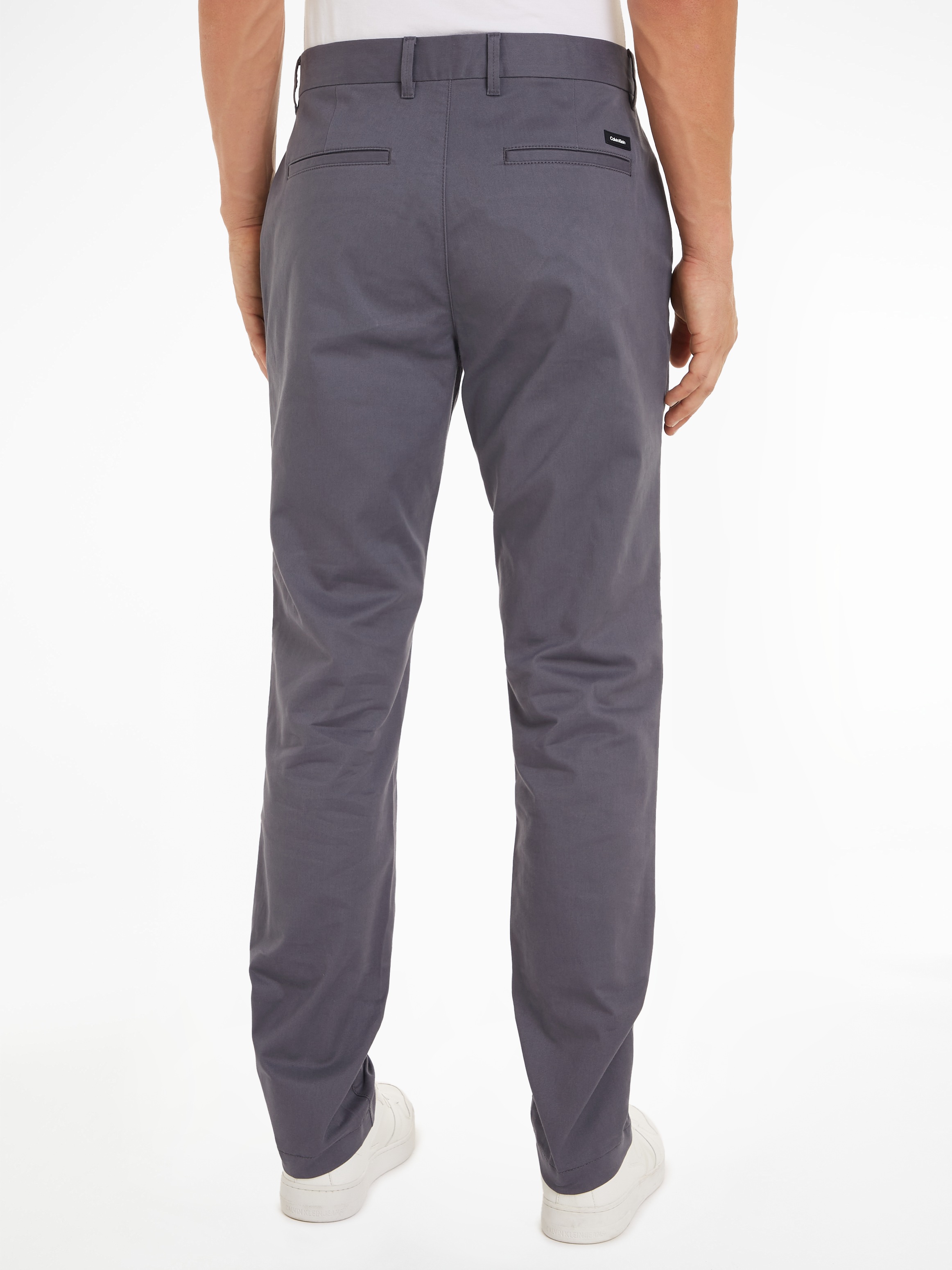 Calvin Klein Chinohose »MODERN TWILL SLIM CHINO«, mit Logoprägung