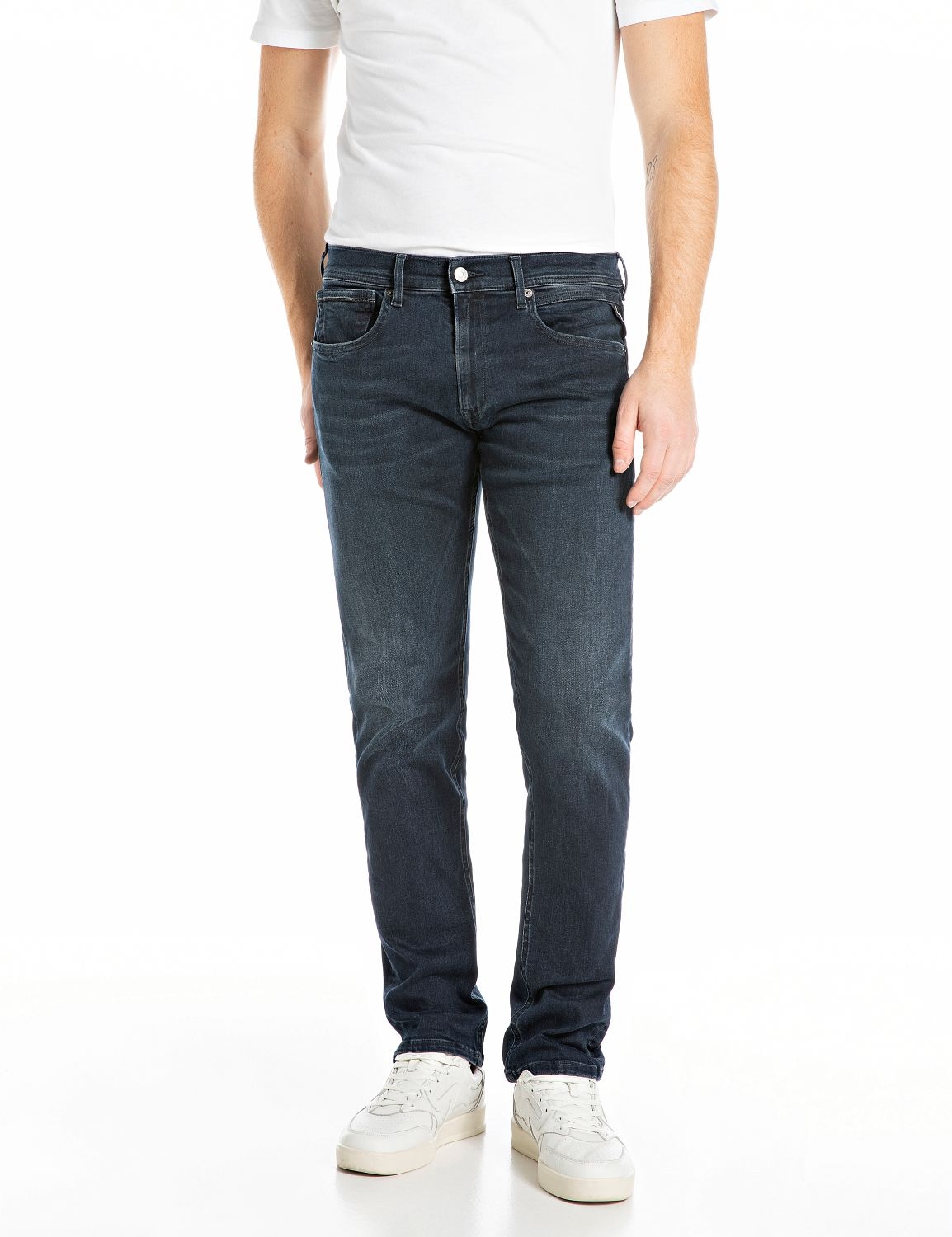 Replay Straight-Jeans »GROVER« in vielen verschiedenen Waschungen, mit Stretch