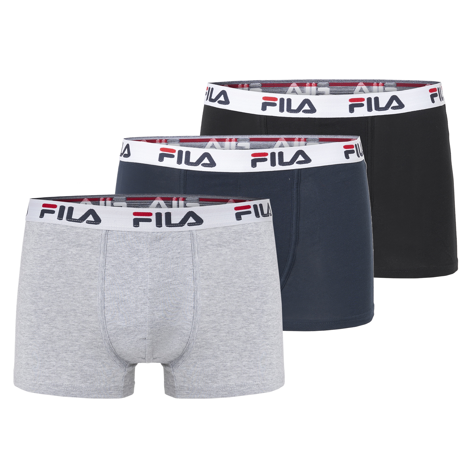 Fila Boxer »MAN BOXER SHORTS« 3er Pack, mit elastischem Logobund
