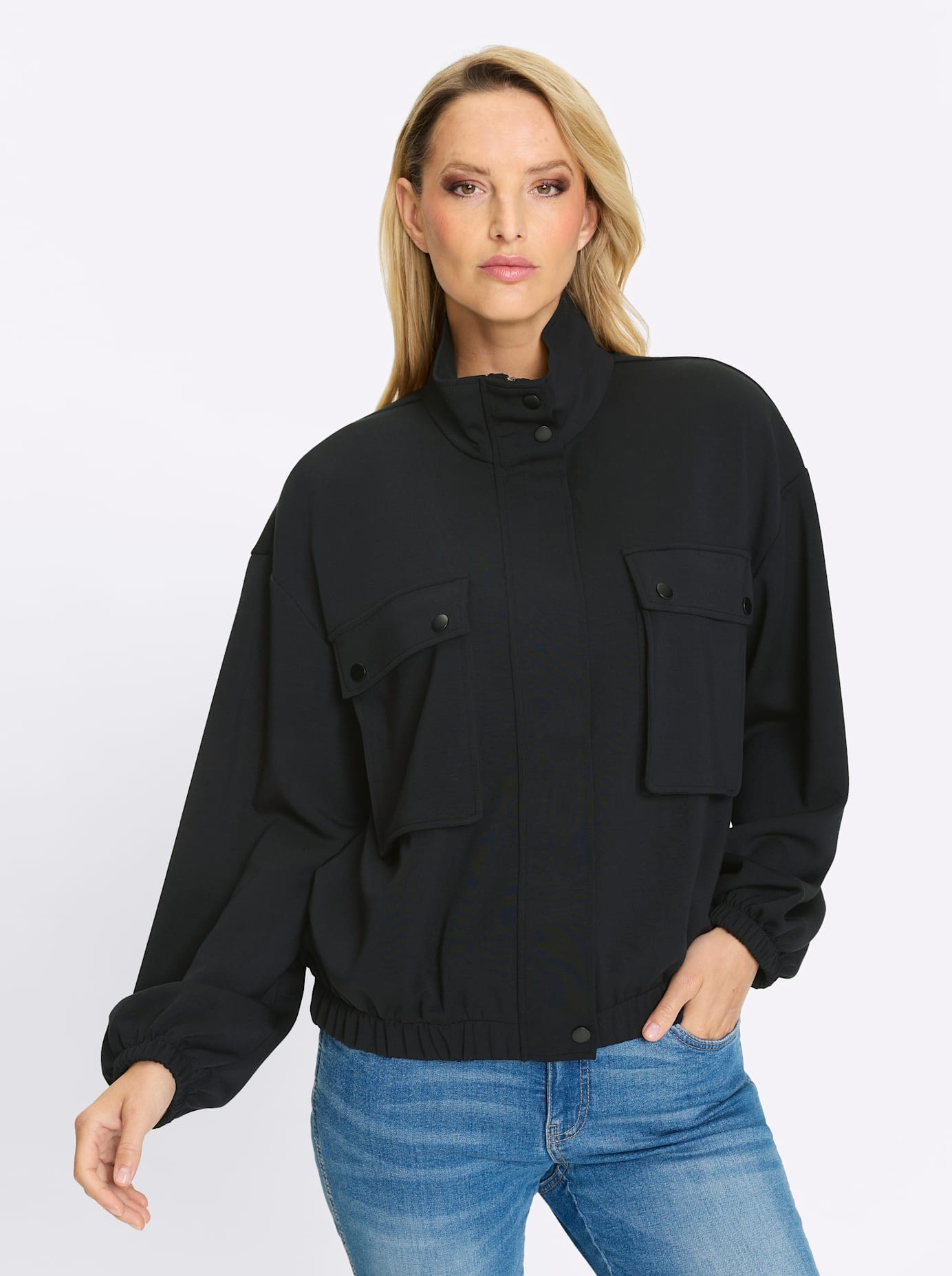 heine Shirtjacke »Jersey-Jacke« 1 Stk.
