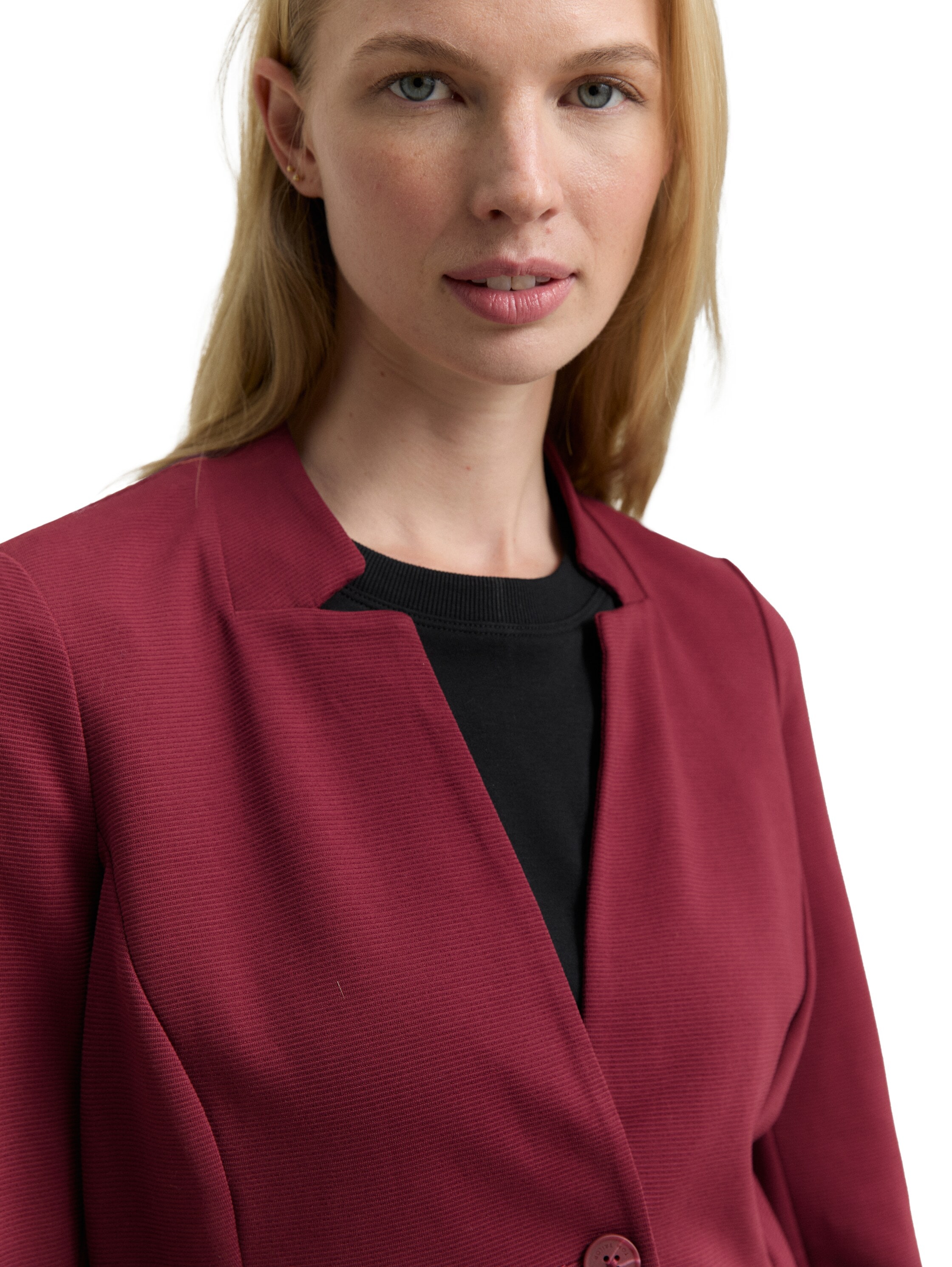 TOM TAILOR Sweatblazer »Ottoman«, mit aufgesetzten Taschen und Struktur