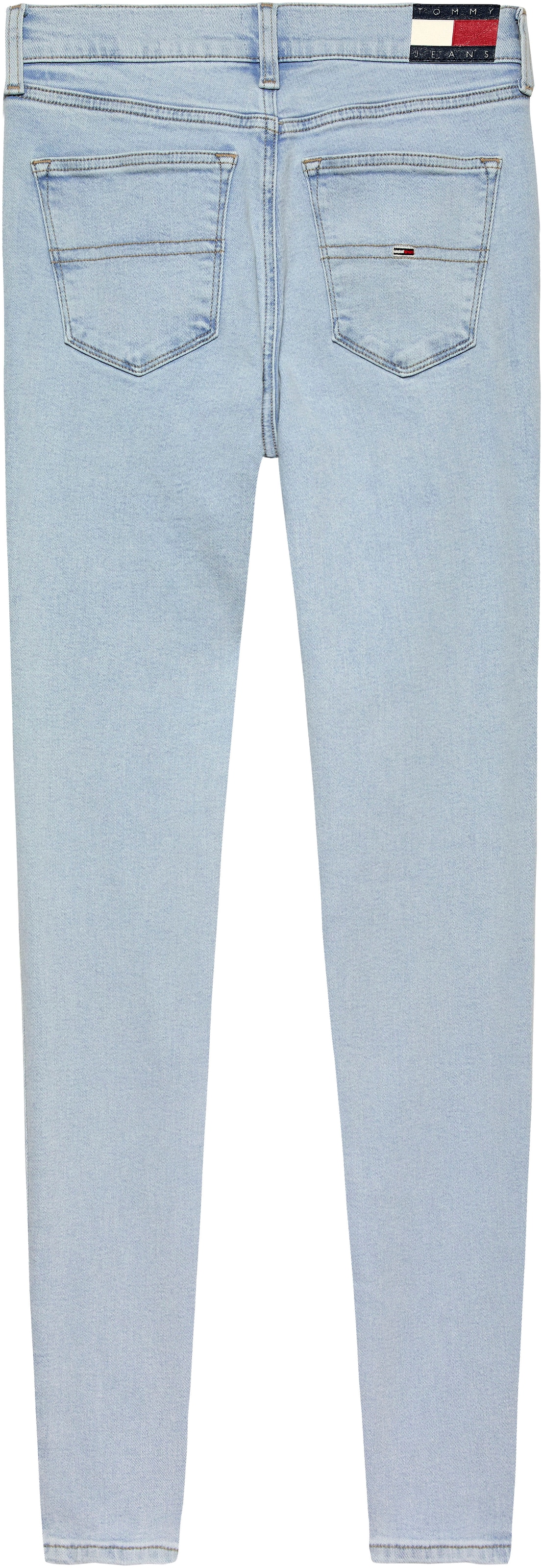 Tommy Jeans Skinny-fit-Jeans »Nora Mid Rise Skinny Fit«, mit Tommy Jeans Label-Badge & Passe hinten