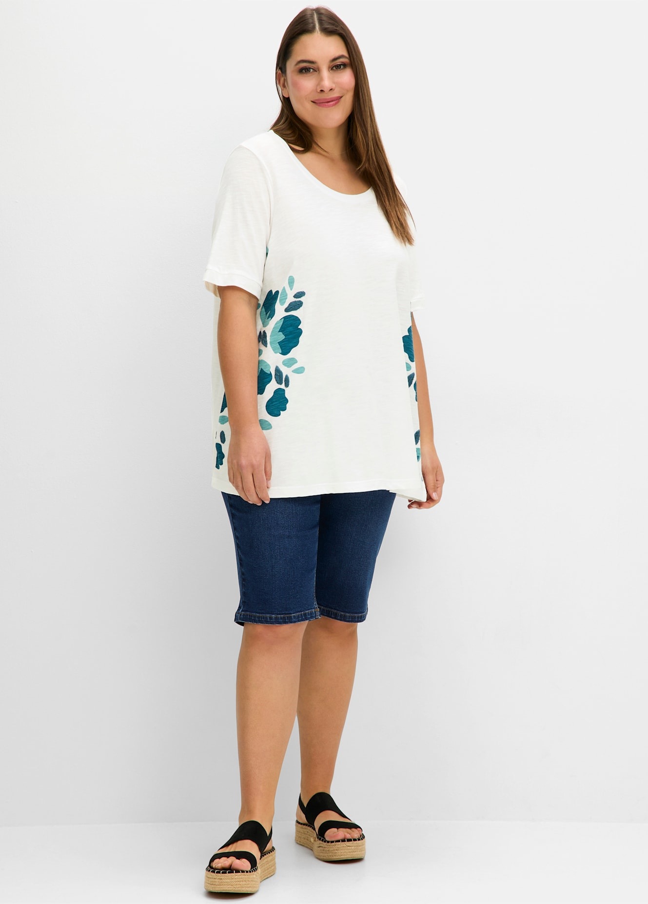 Sheego T-Shirt »T-Shirt« 1 Stk.