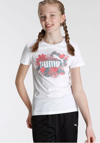 PUMA T-Shirt »ESS+ FLOWER POWER Tee G« kaufen