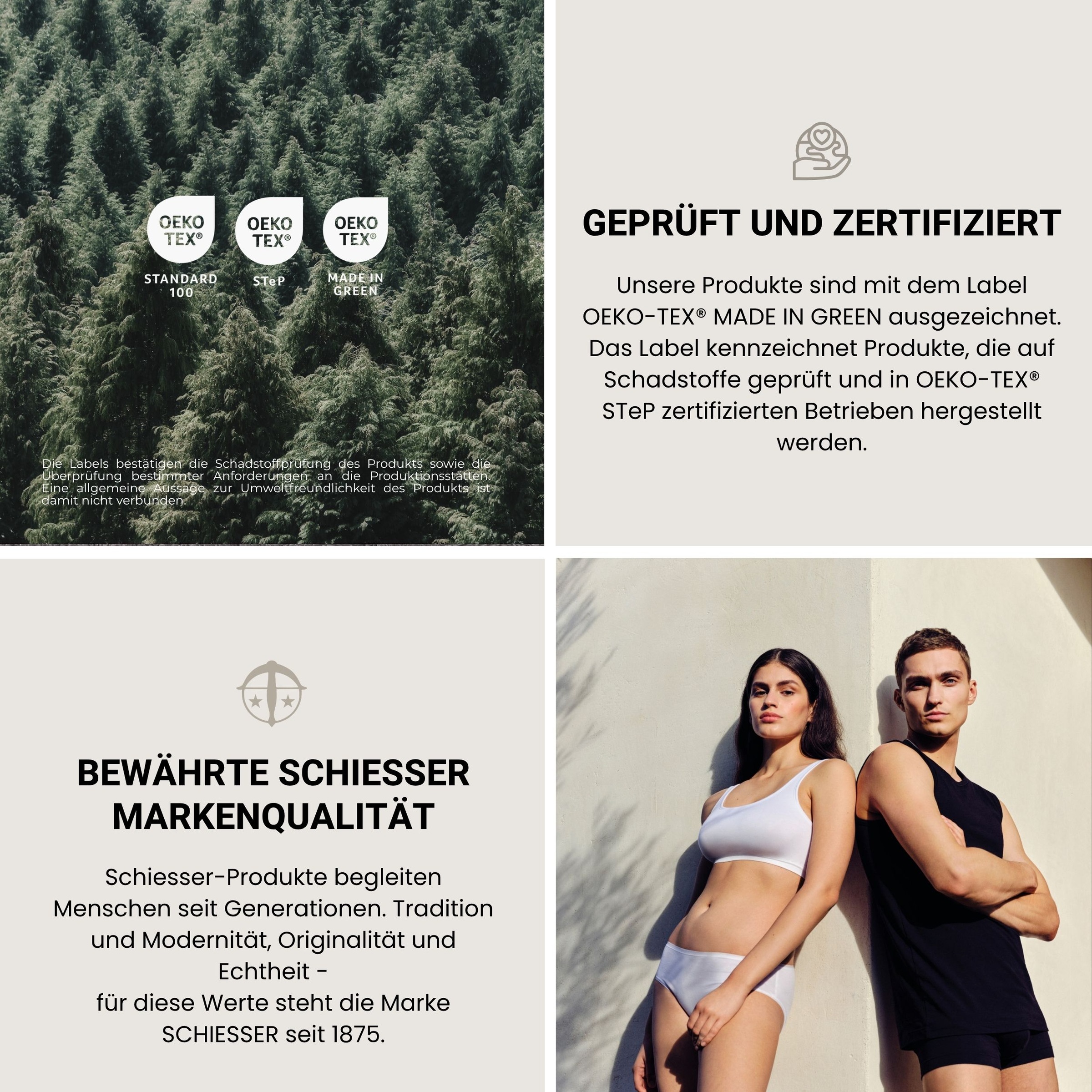 Schiesser Handtücher "Milano aus 100% Baumwolle mit eleganter Bordüre in Hoch-Tief-Optik" OEKO-TEX MADE IN GREEN