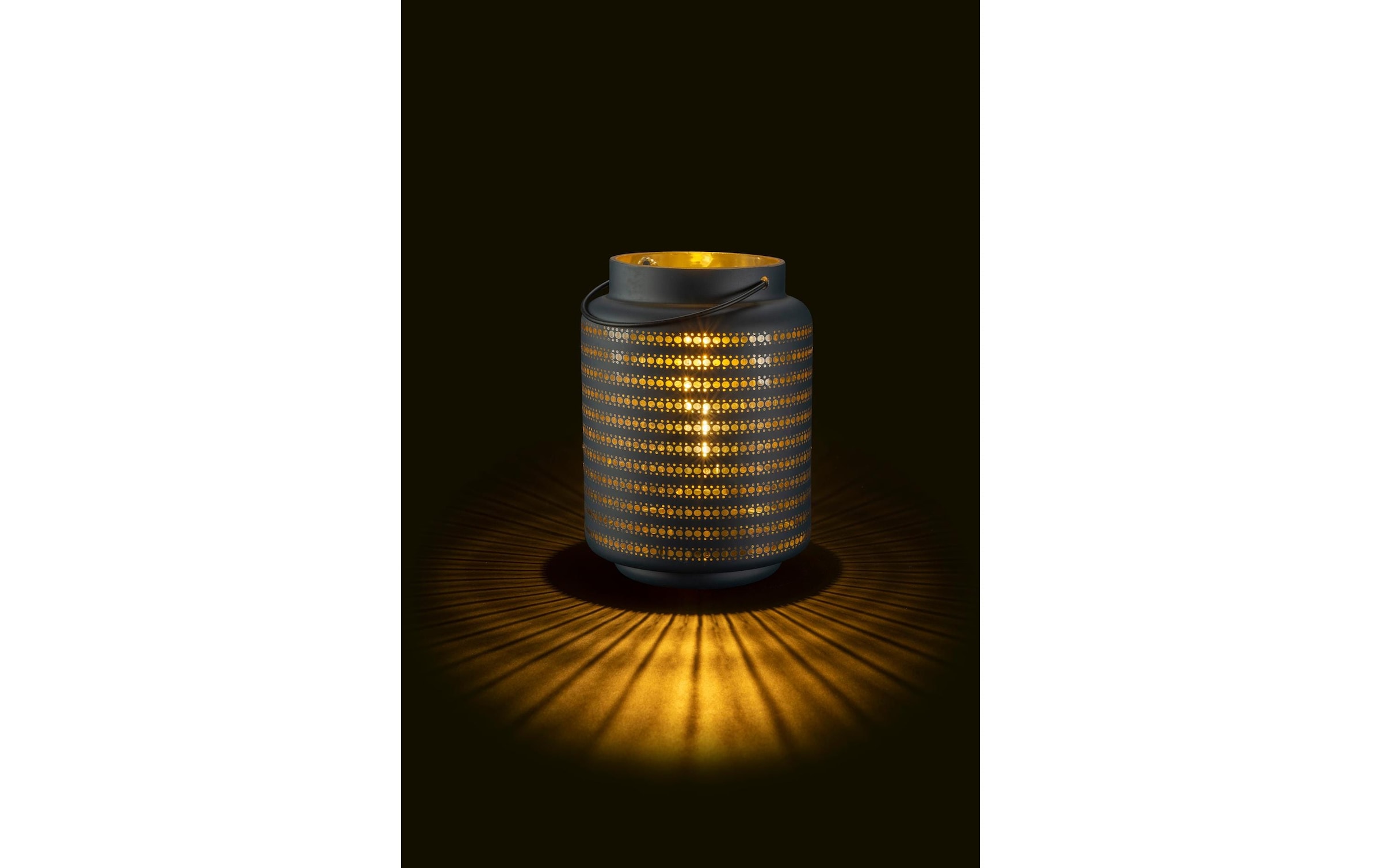 STT Laterne »Glas Cozy Lantern S black«