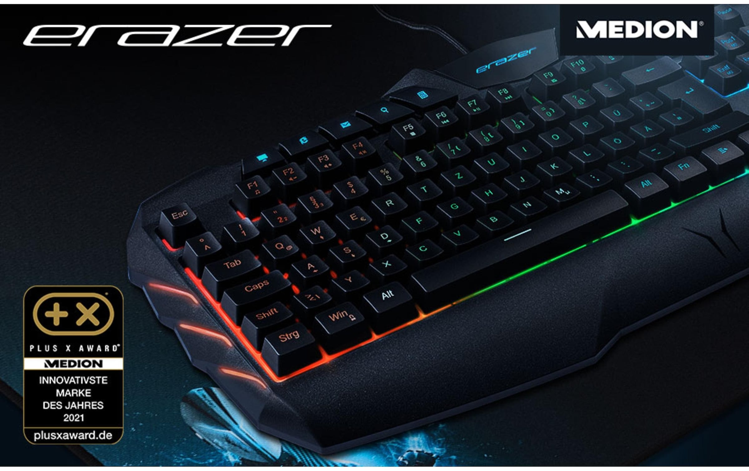 Medion® Gaming-Tastatur »ERAZER Supporter P11«