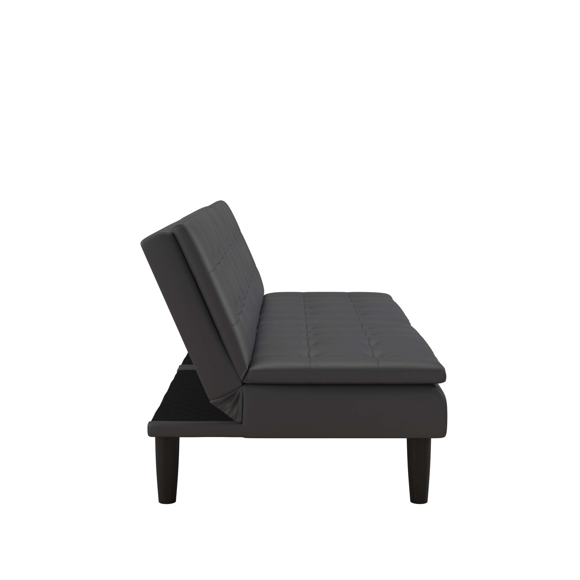 Dorel Home Schlafsofa »MAINE, Kinosofa mit Relax- und Bettfunktion, 2 Getränkehalter,«, Liegefläche 190 x 110 cm, Webstoff und Kunstleder