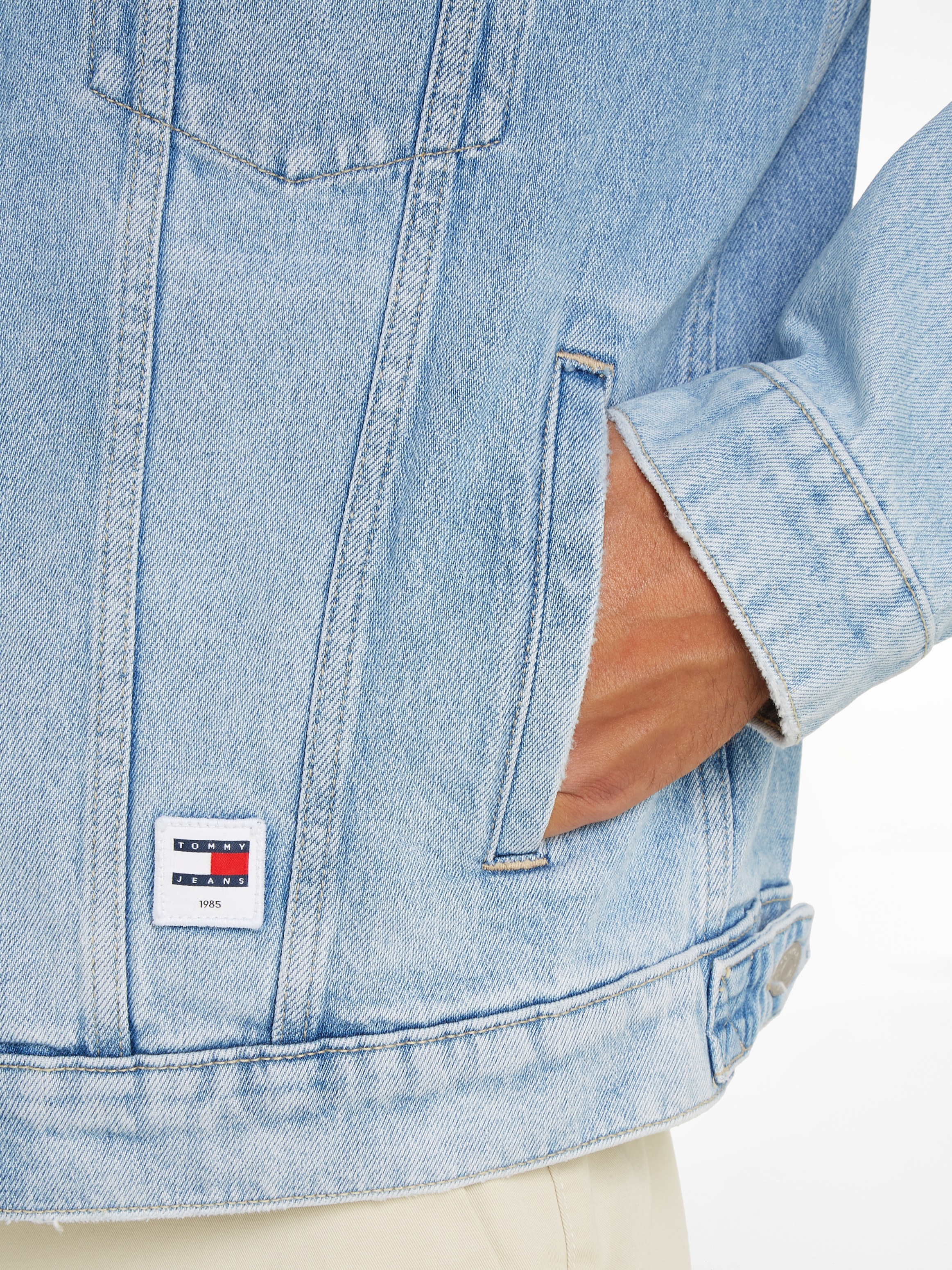 Tommy Jeans Jeansjacke »RYAN RGLR TRCKR JCKT«