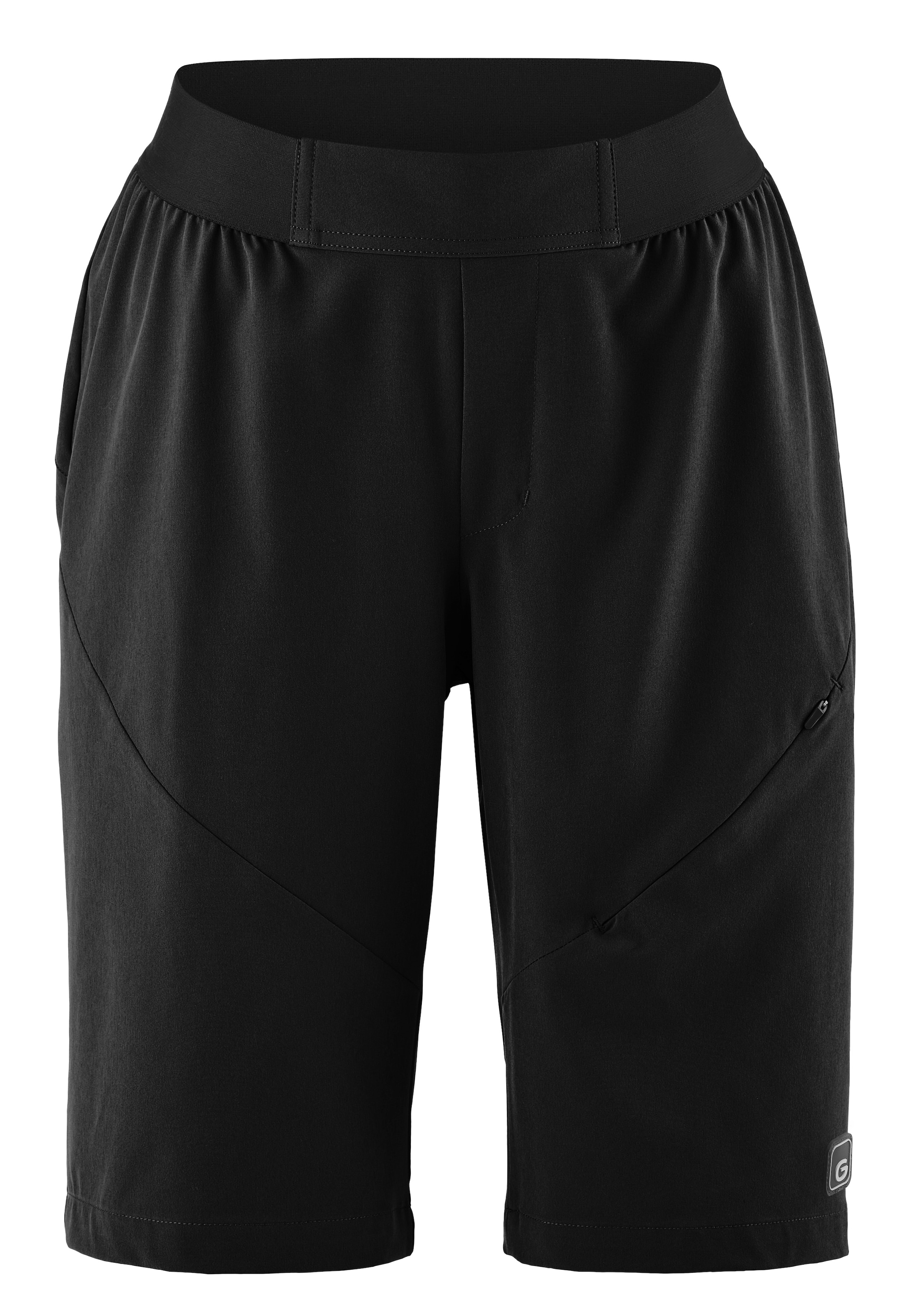 Gonso Fahrradhose "Essential Shorts Light W" Damen Bike-Shorts, leichte Radhose mit elastischem Bund und RV-Tasche