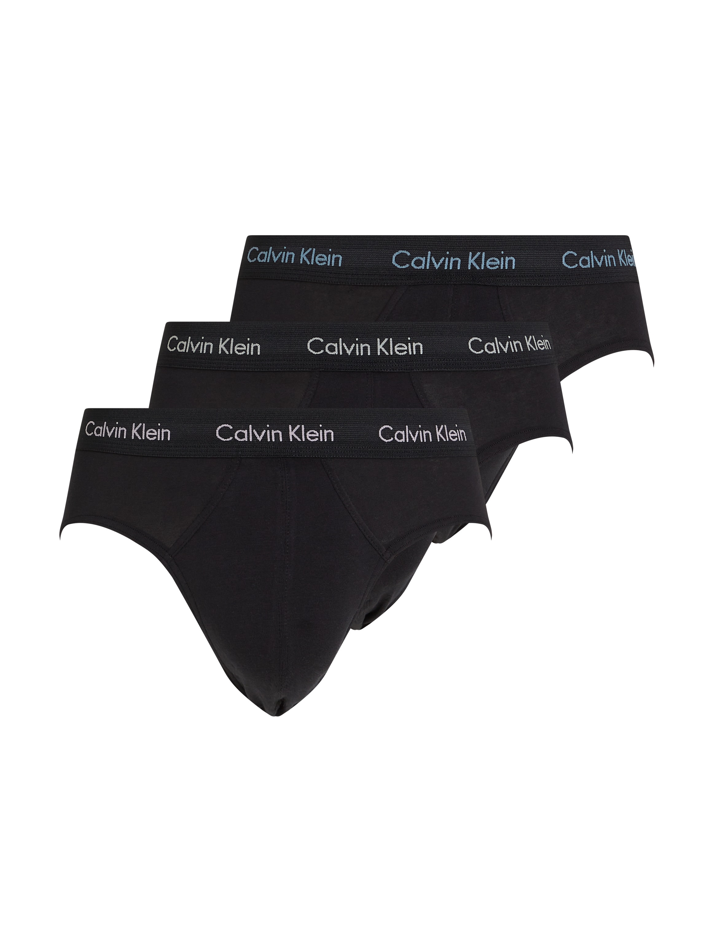 Calvin Klein Underwear Hipster »CK HIP BRIEF 3PK« 3 Stk. mit farbigem Webbund