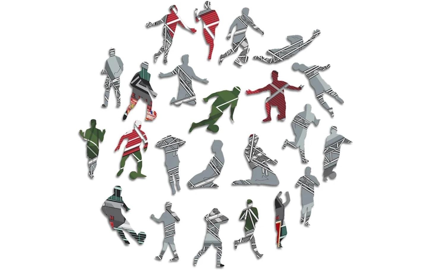 Puzzle »Iconic Arsenal FC – Emirates Stadium«, Holzart: Birke (Herkunftsland: China)