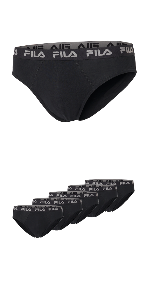 Fila Slip »MAN BRIEF« 5er Pack, mit feuchtigkeitsableitender Technologie