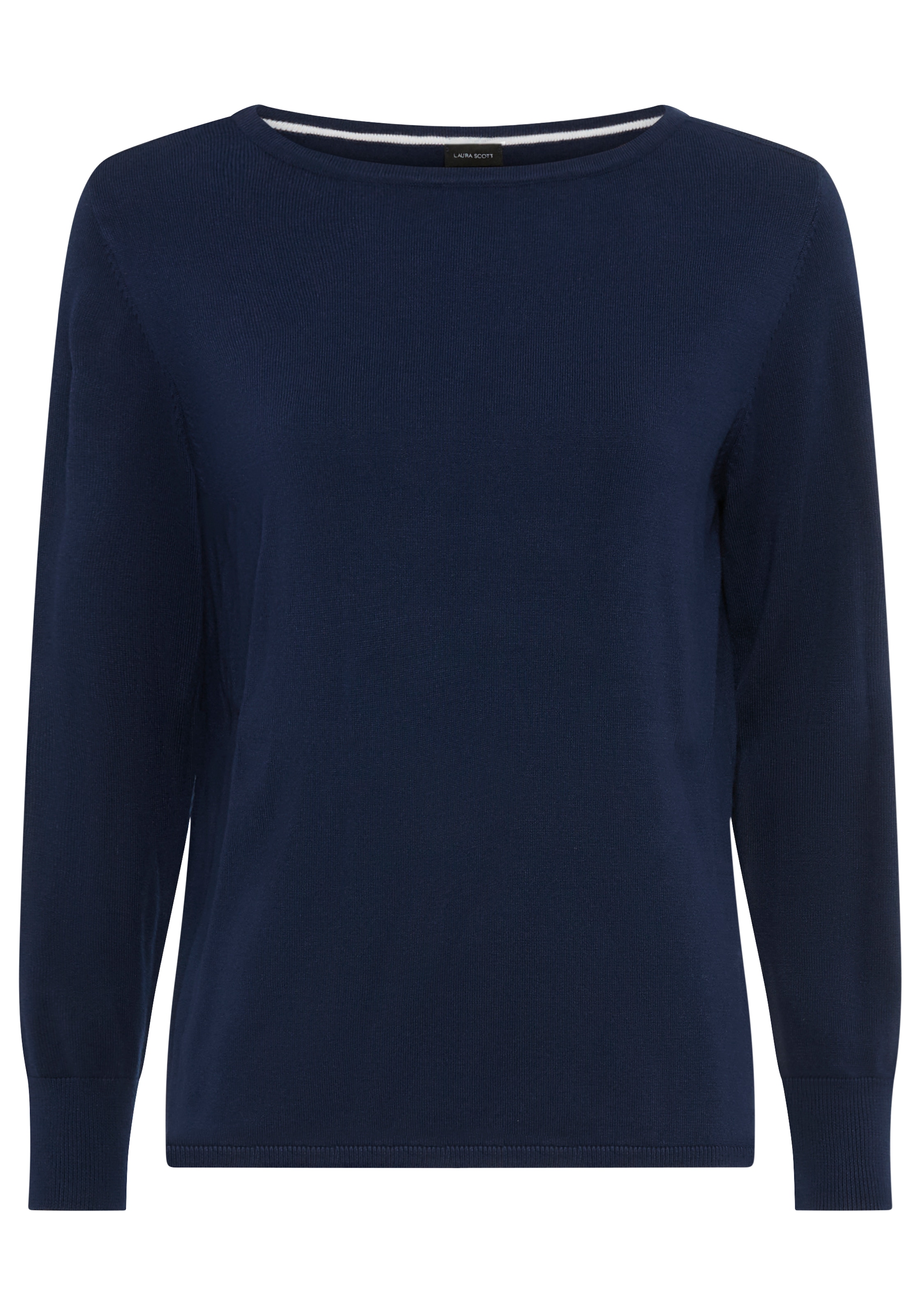 Laura Scott Strickpullover, mit Uboot Ausschnitt - NEUE KOLLEKTION