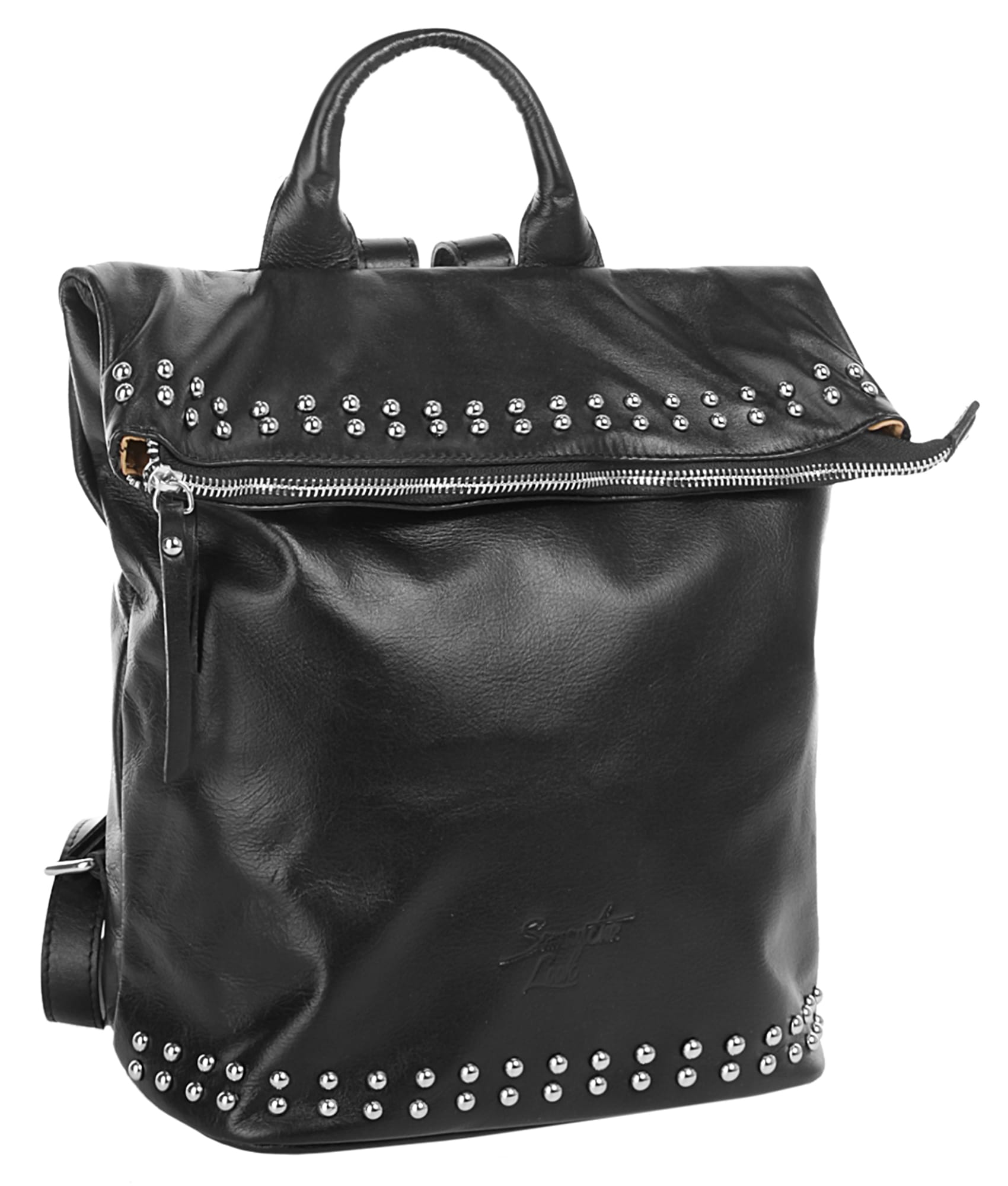 Samantha Look Cityrucksack, echt Leder, Made in Italy