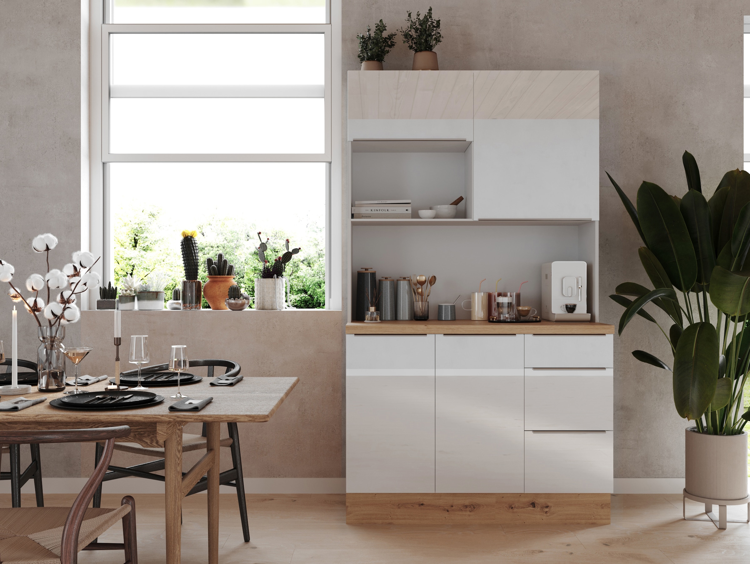 RESPEKTA Buffet »Safado aus der Serie Marleen«, Breite 120 cm, mit Soft-Close