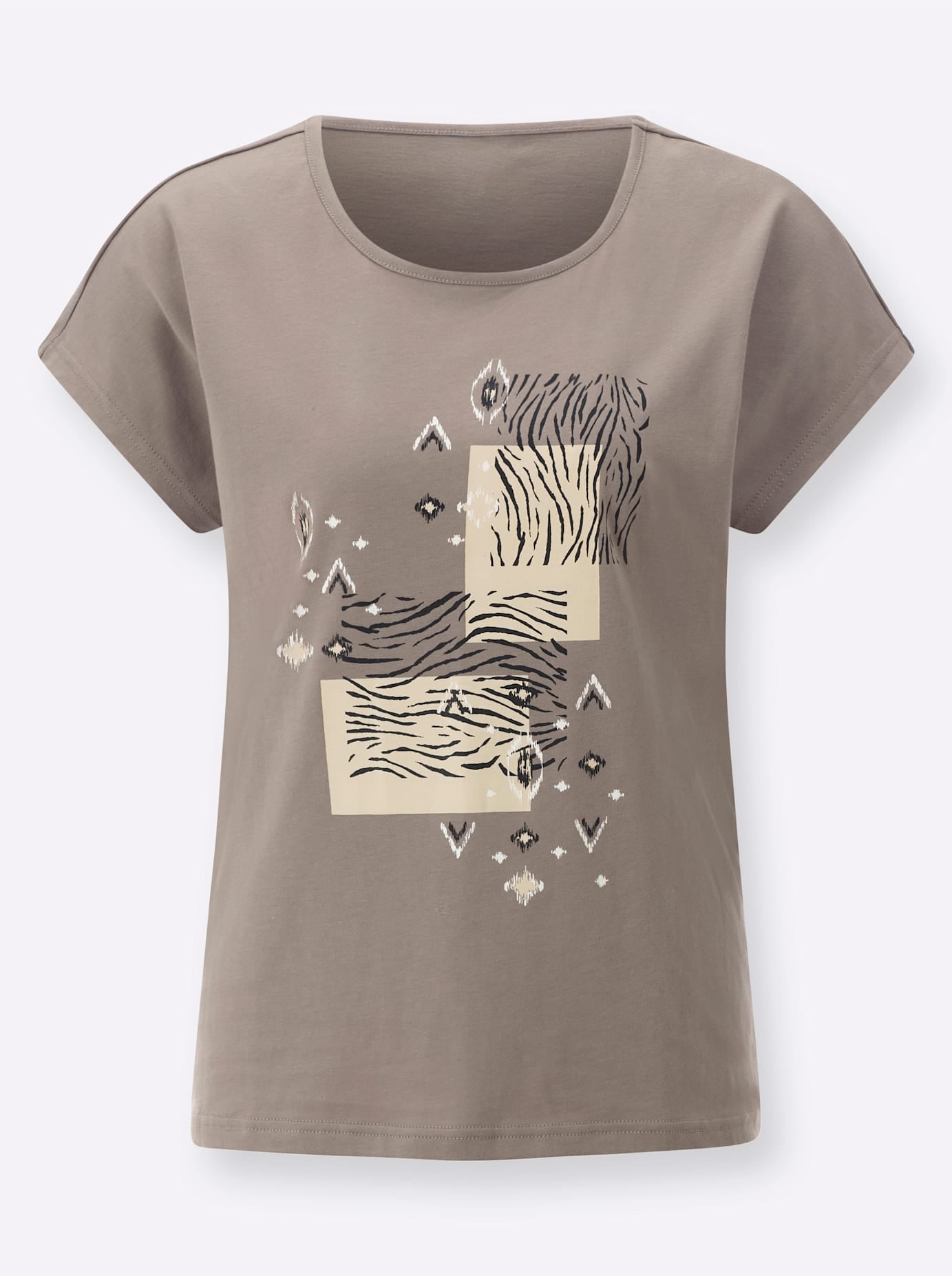 Classic Basics Rundhalsshirt »Rundhals-Shirt«, (1 tlg.)