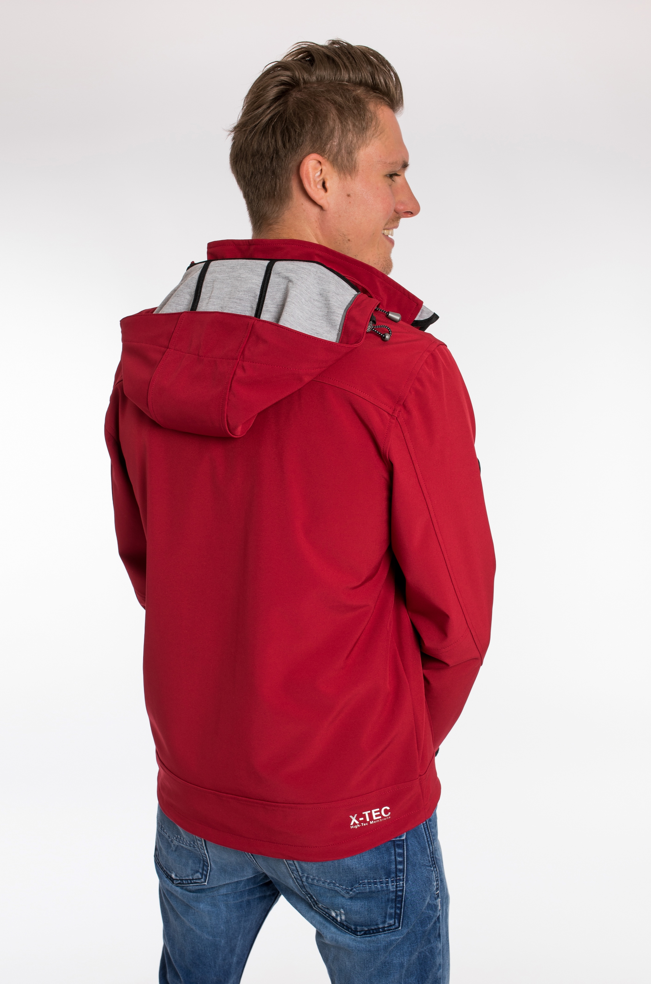 DEPROC Active Softshelljacke »DEXTER PEAK MEN«, mit abnehmbarer Kapuze