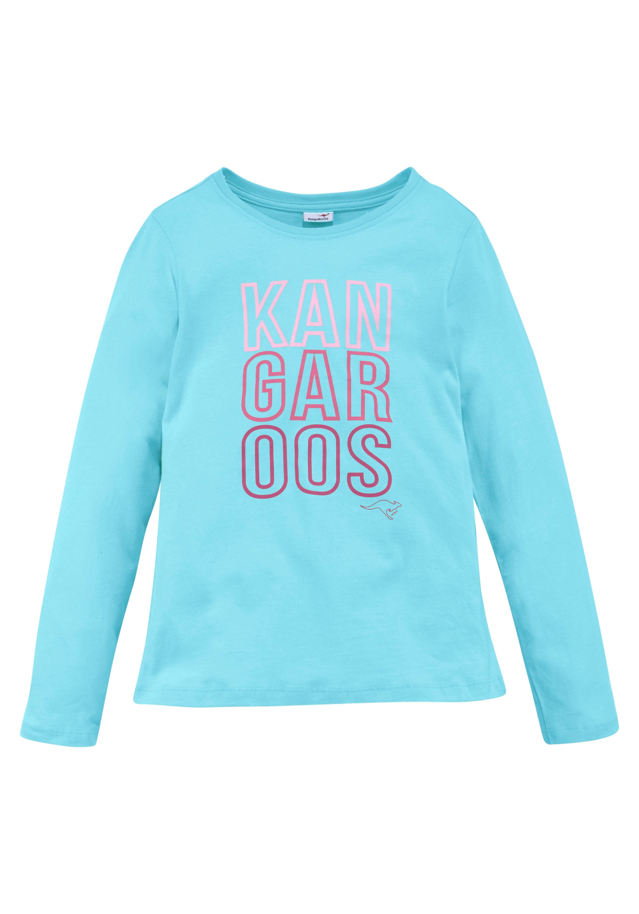 ✵ KangaROOS Langarmshirt, leicht taillierte Form günstig ordern |  Jelmoli-Versand